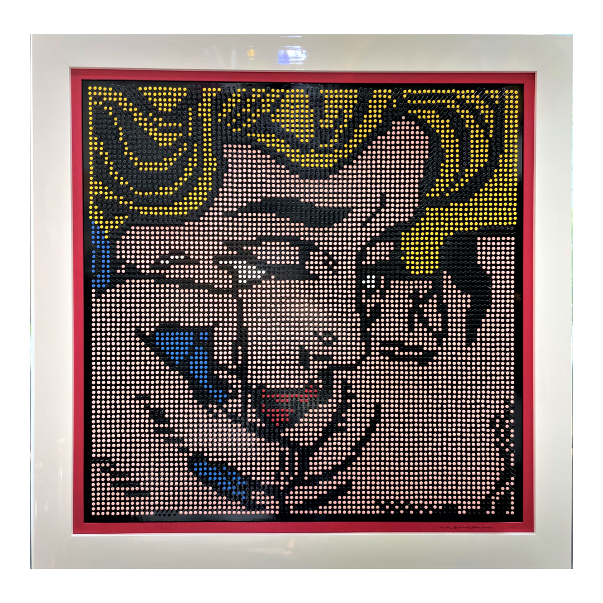 "Passion Kiss" by Screw Art Board by Efi Mashiah