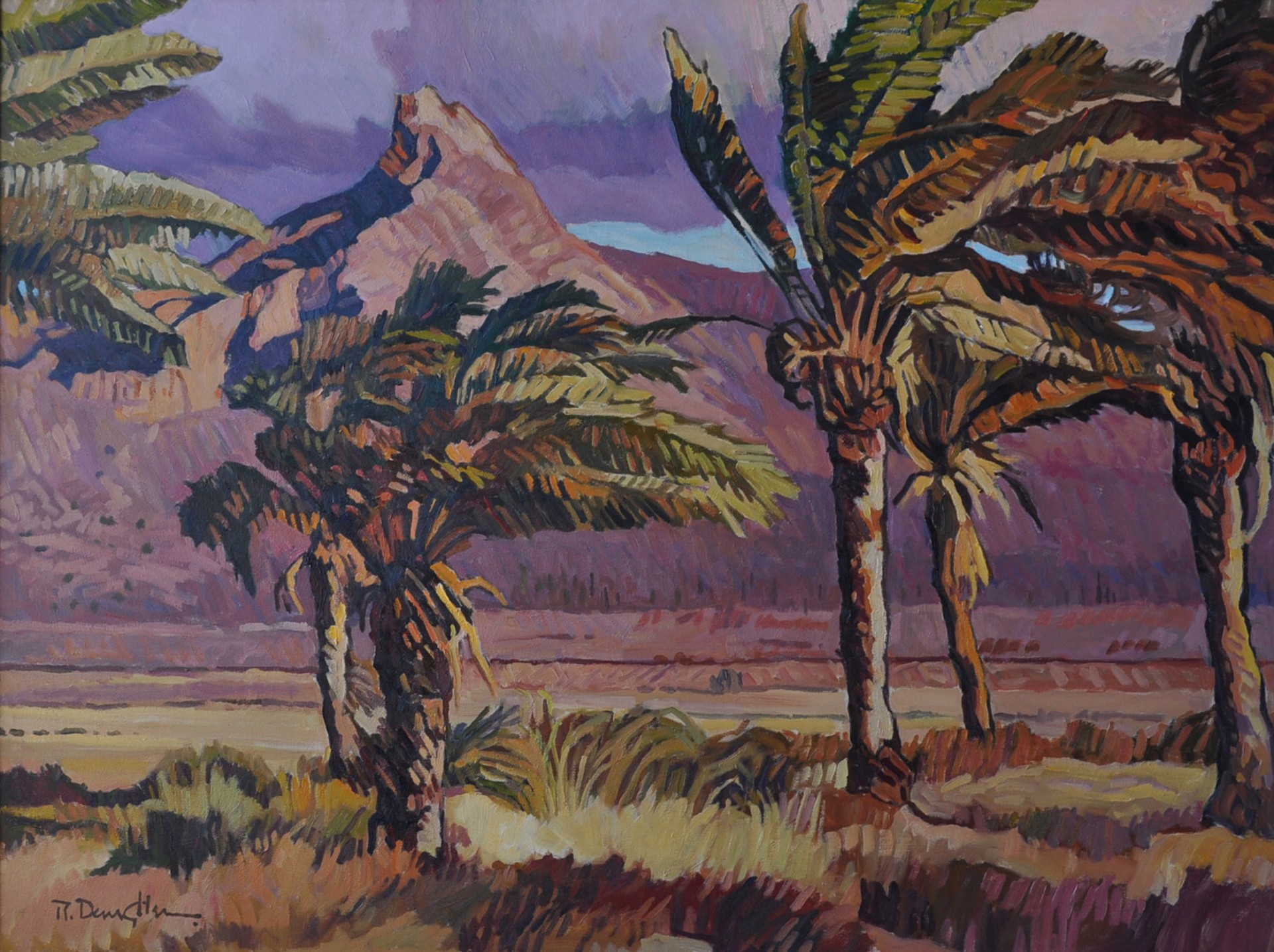 Tropical Winds by Robert Daughters (1929-2013)