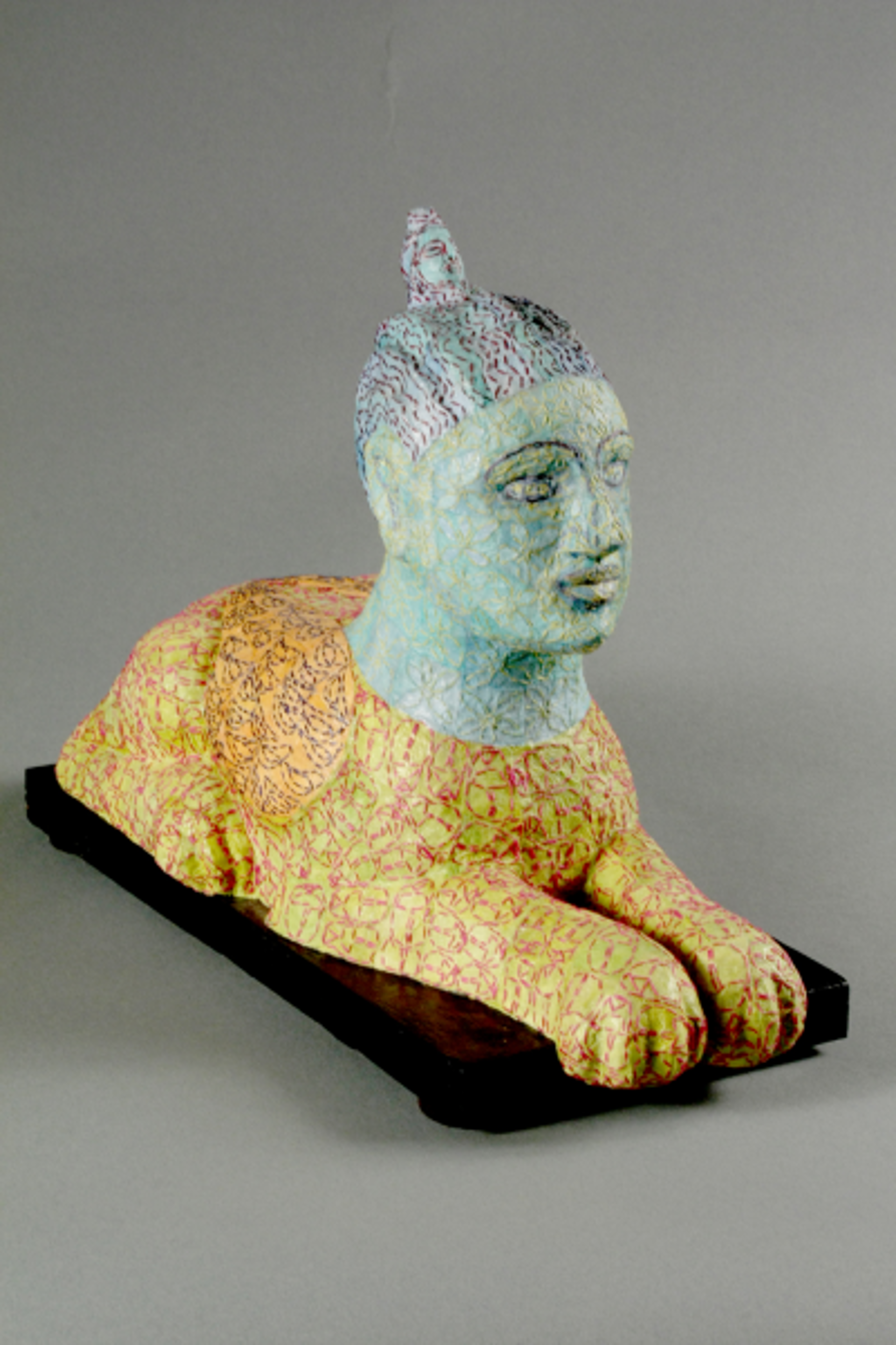 Green Tara Sphinx by Martha Shade