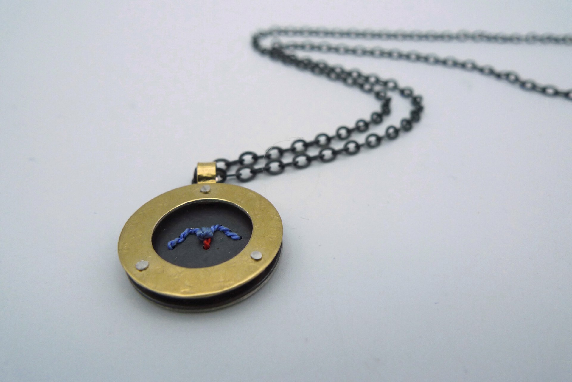 Bluebird (of Happiness) Necklace by Erica Schlueter