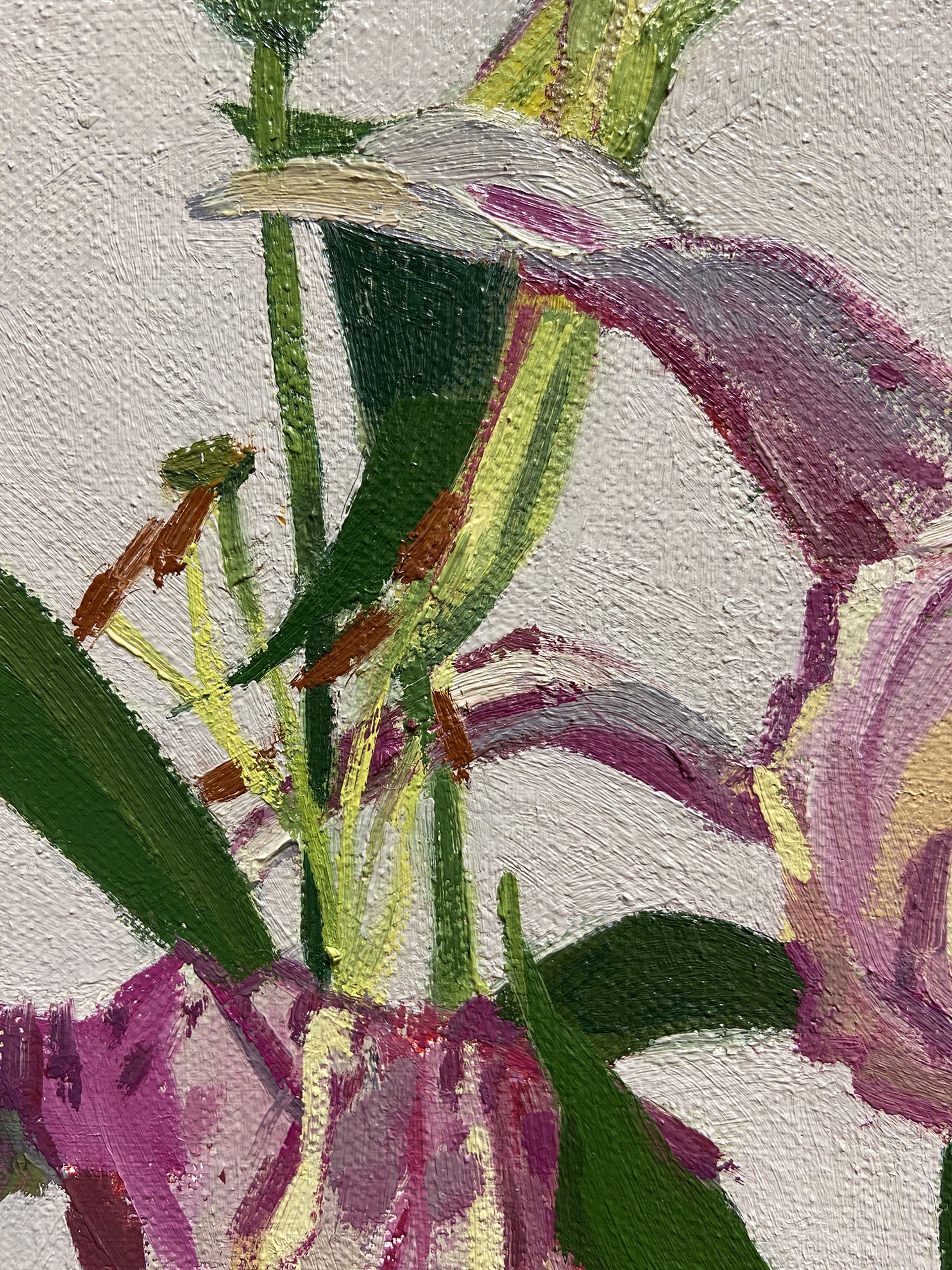 Blushing Lilies by Christina Renfer Vogel