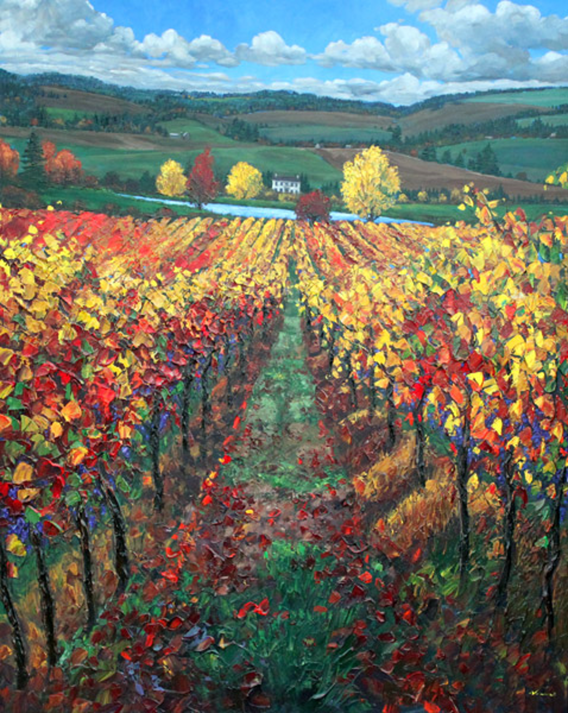 Autumn Harvest (S/N) by Jennifer Vranes