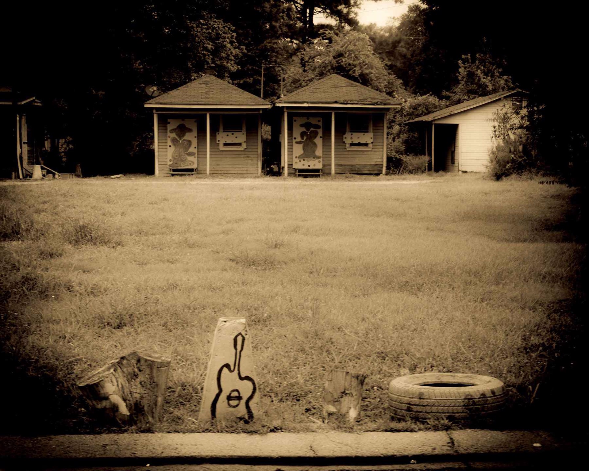 Baptist Town (Blues Area), Greenwood, MS by George Yerger