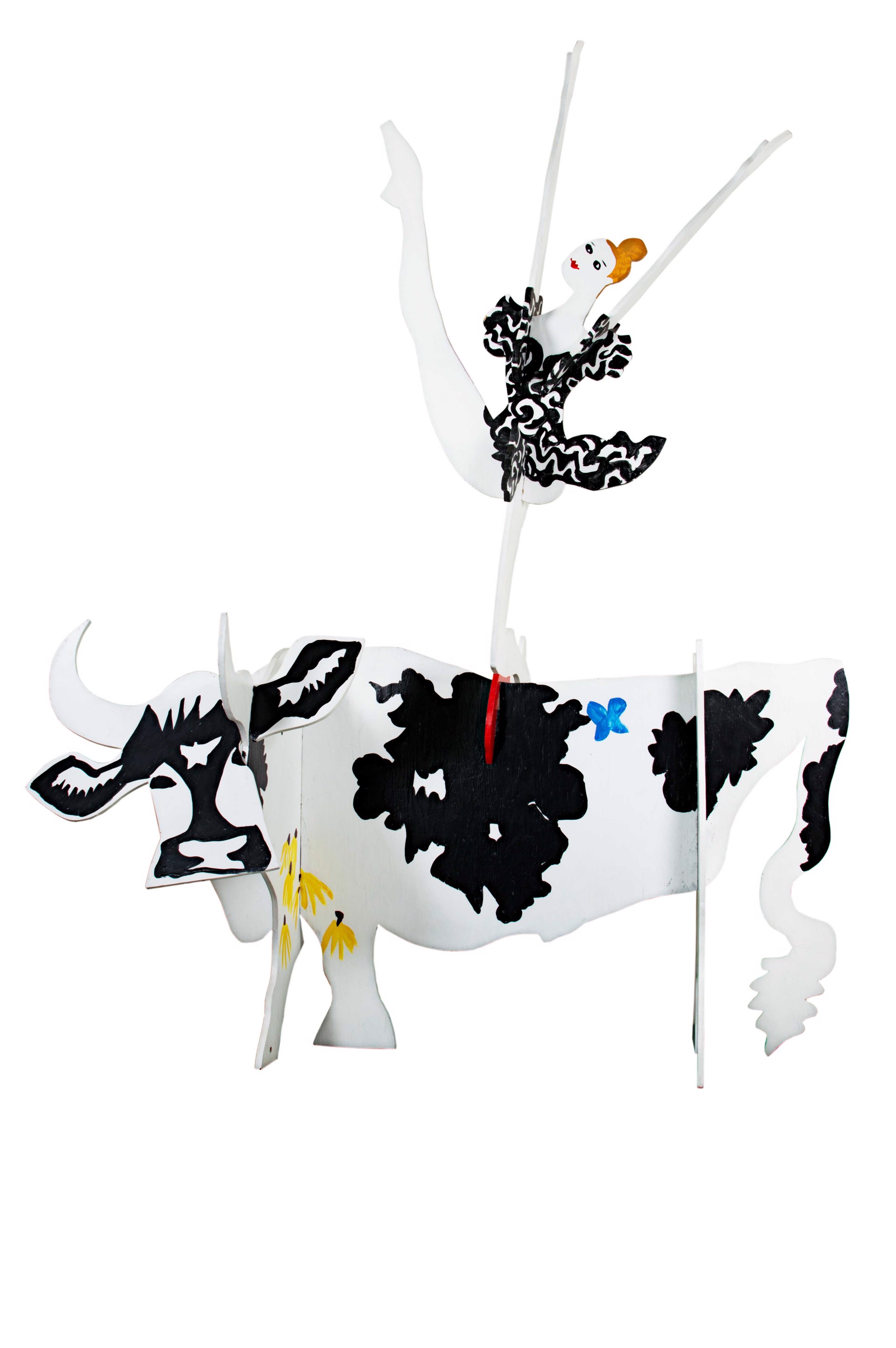 Cow and Ballerina by Schomer Lichtner