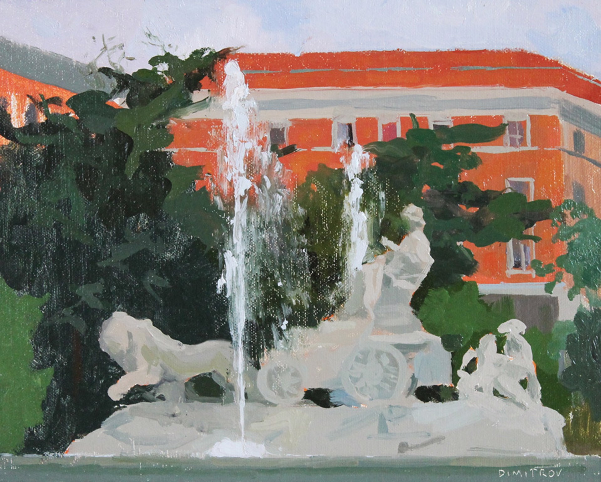 Spanish Fountain by Martin Dimitrov