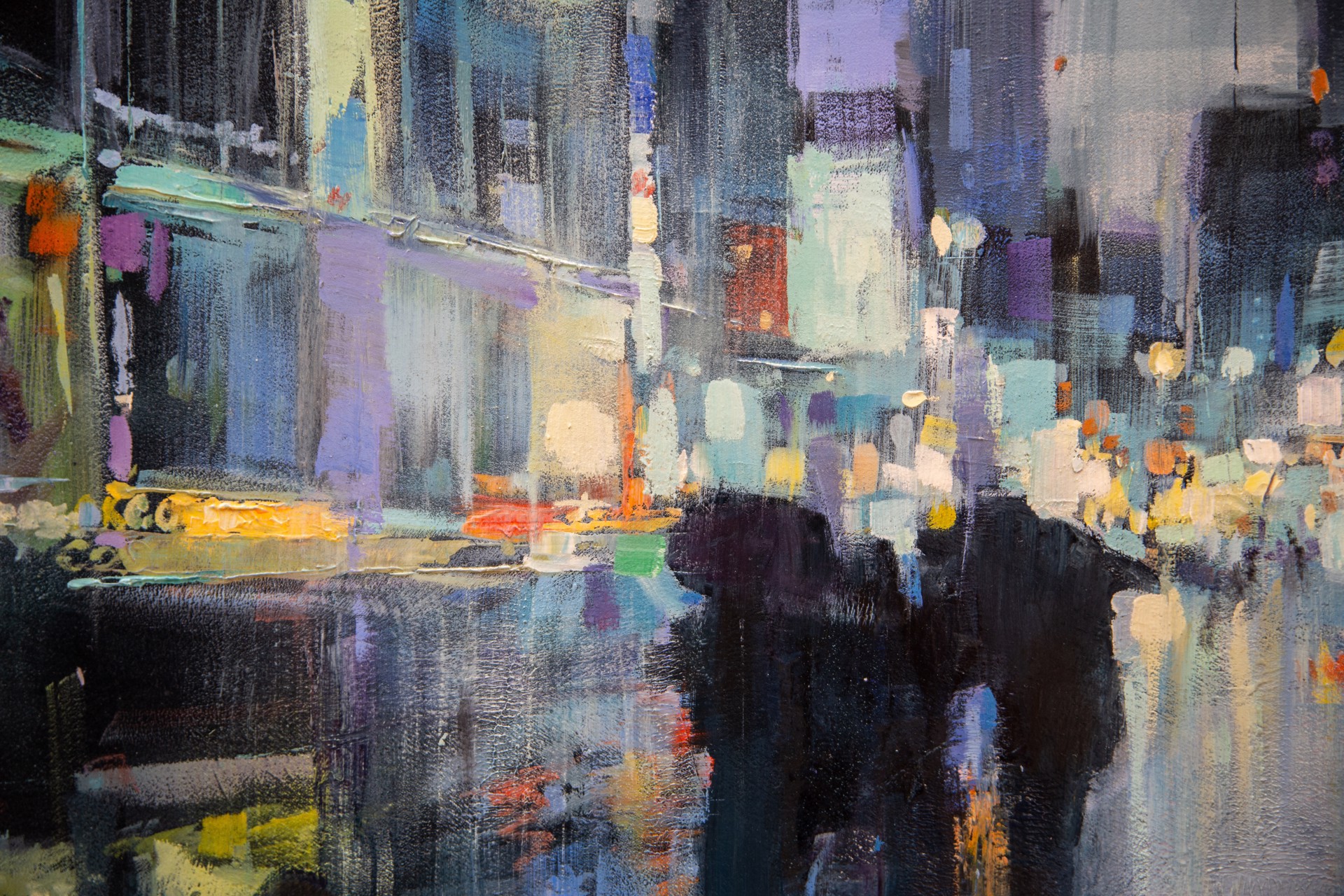 Times Square NY by Hagop Keledjian