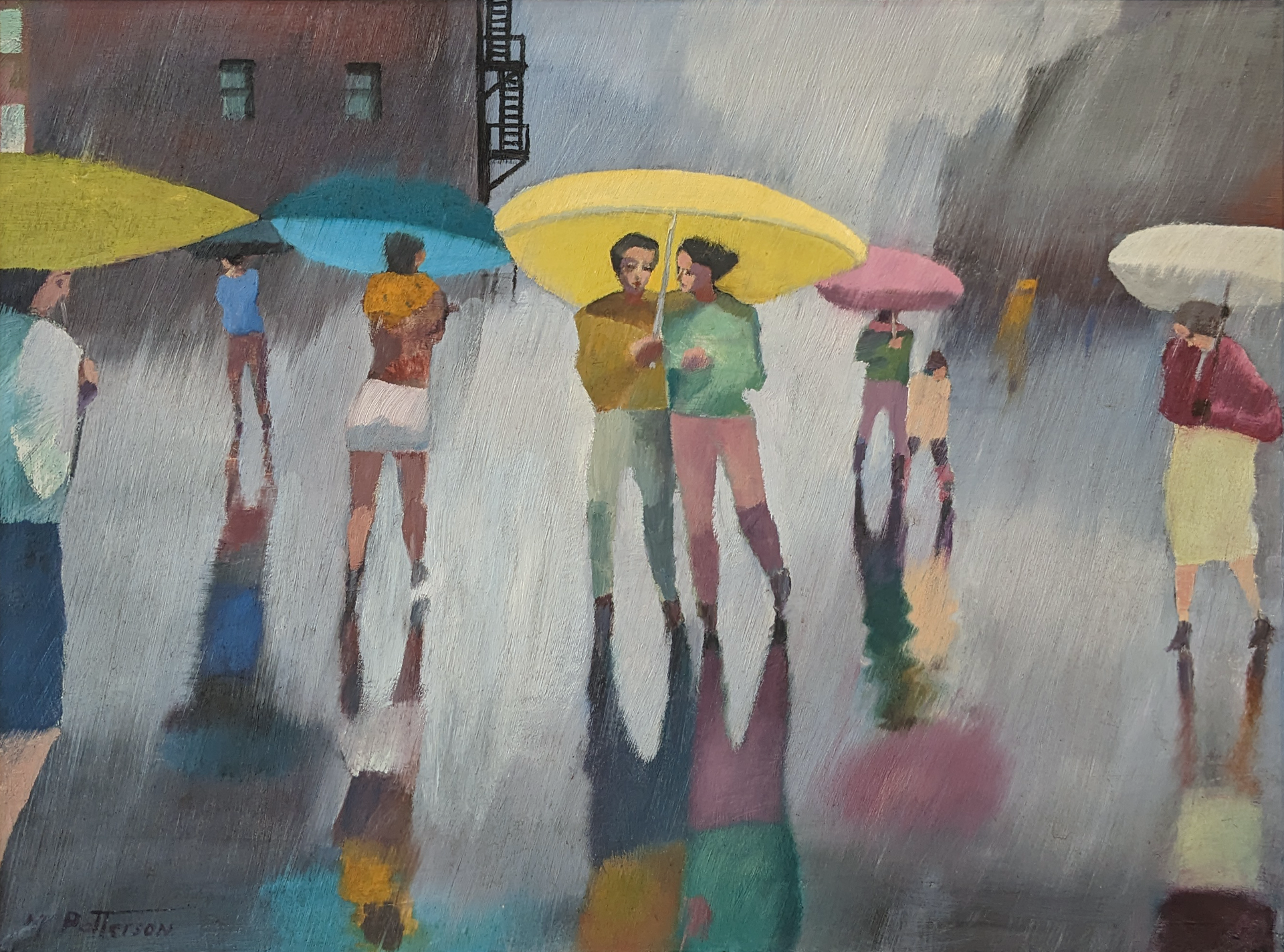 NYC: Walking in the Rain with You by Michael Patterson