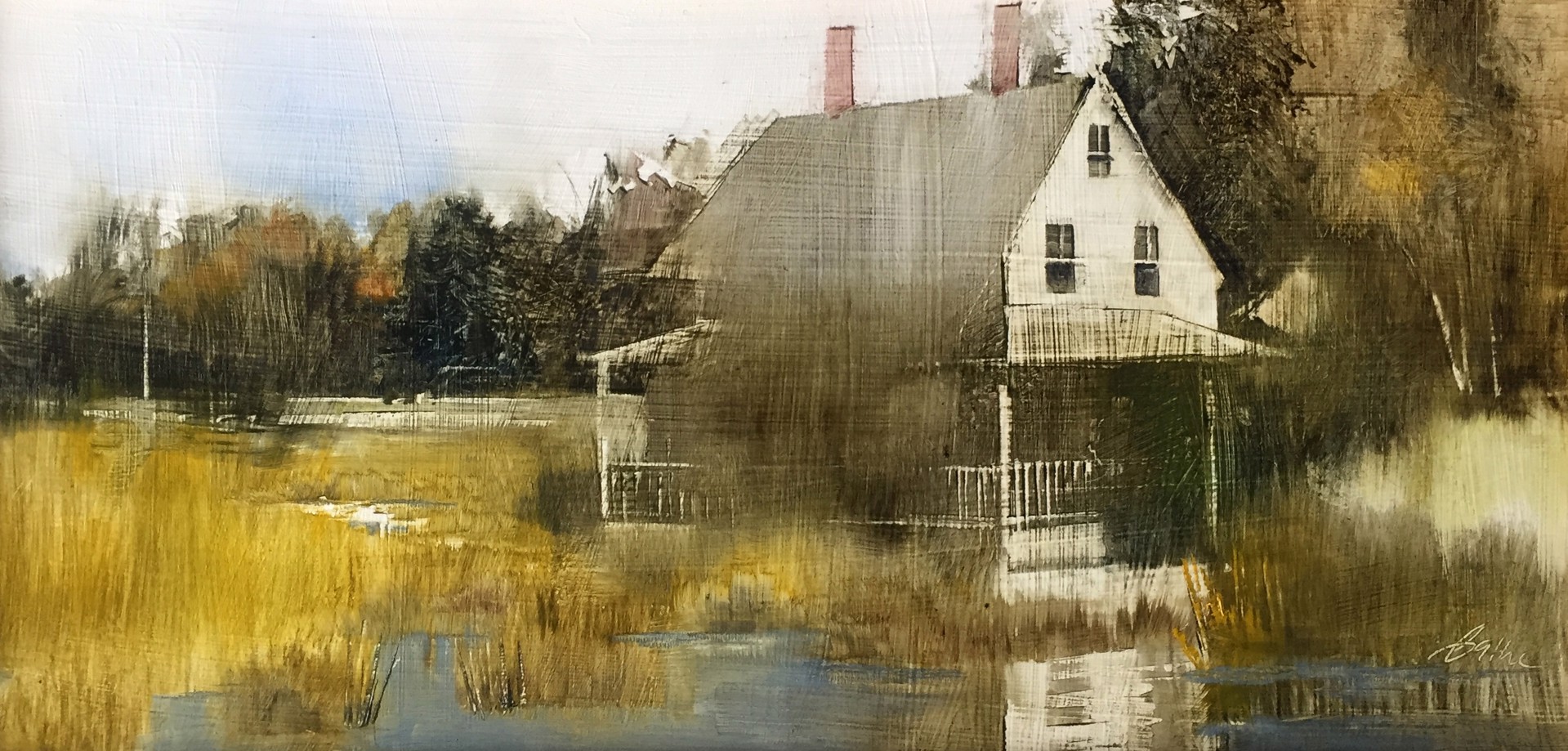 House on the Marsh, Essex by Beth Bathe