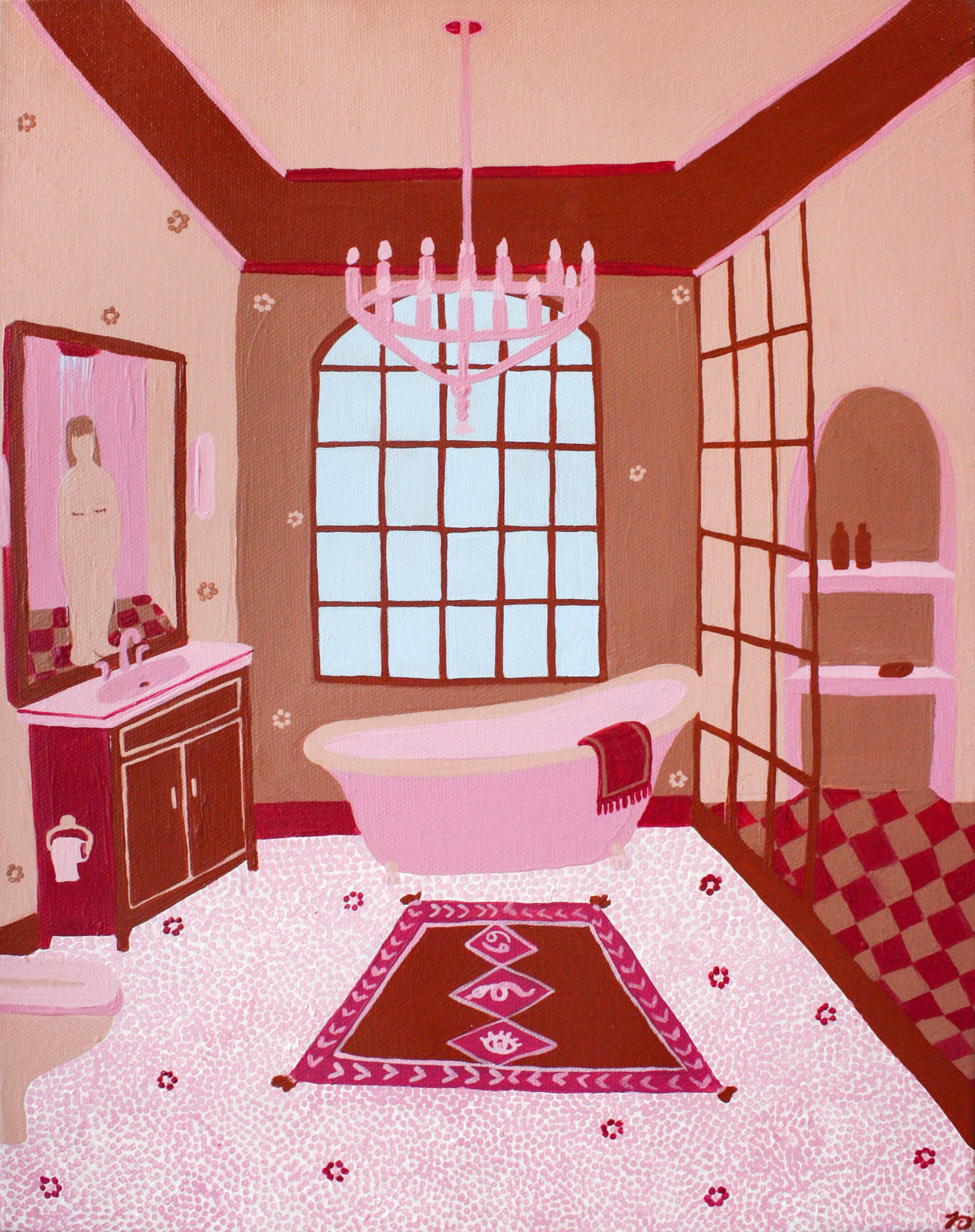 Washroom by Tess Davies