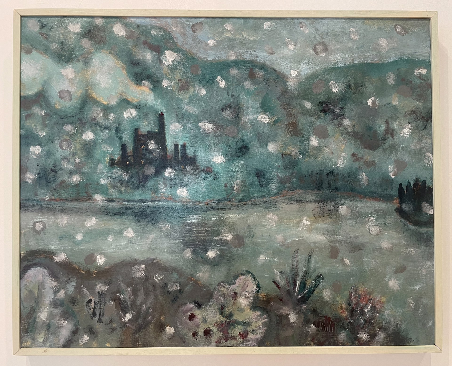 First Snow Moosehead Lake by Philip Barter