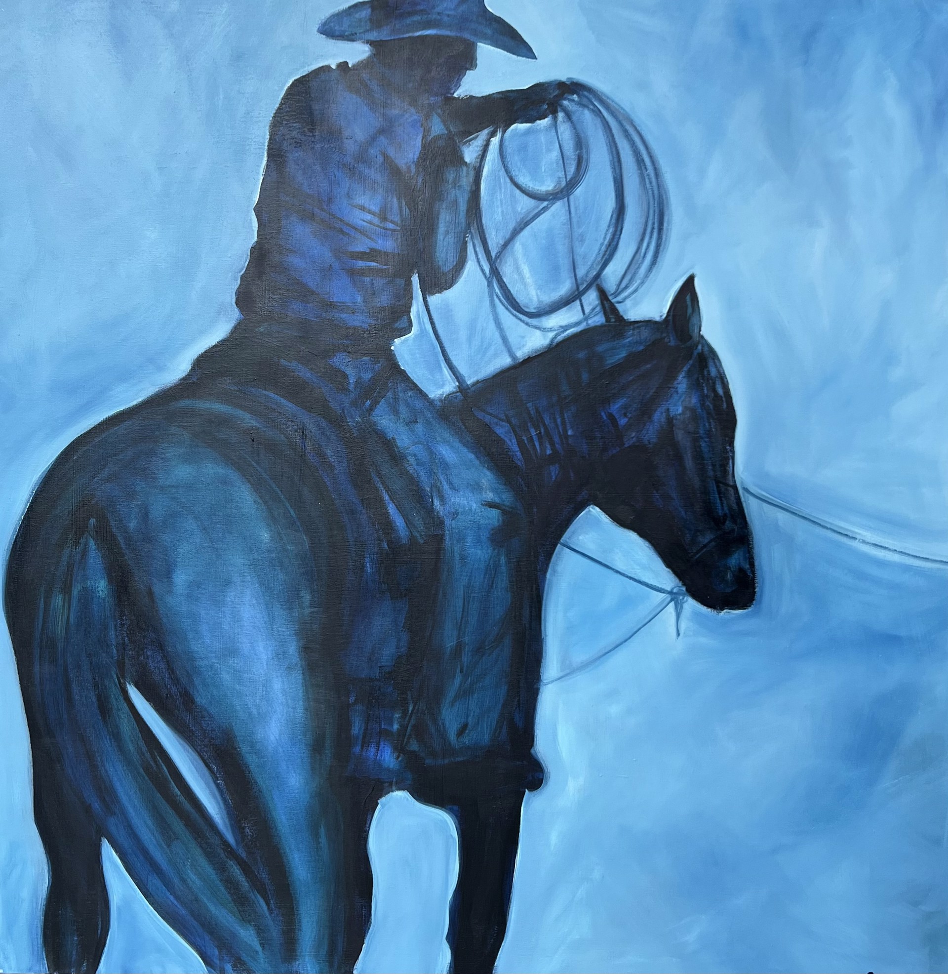 Blue Roper by Carmen Crawford
