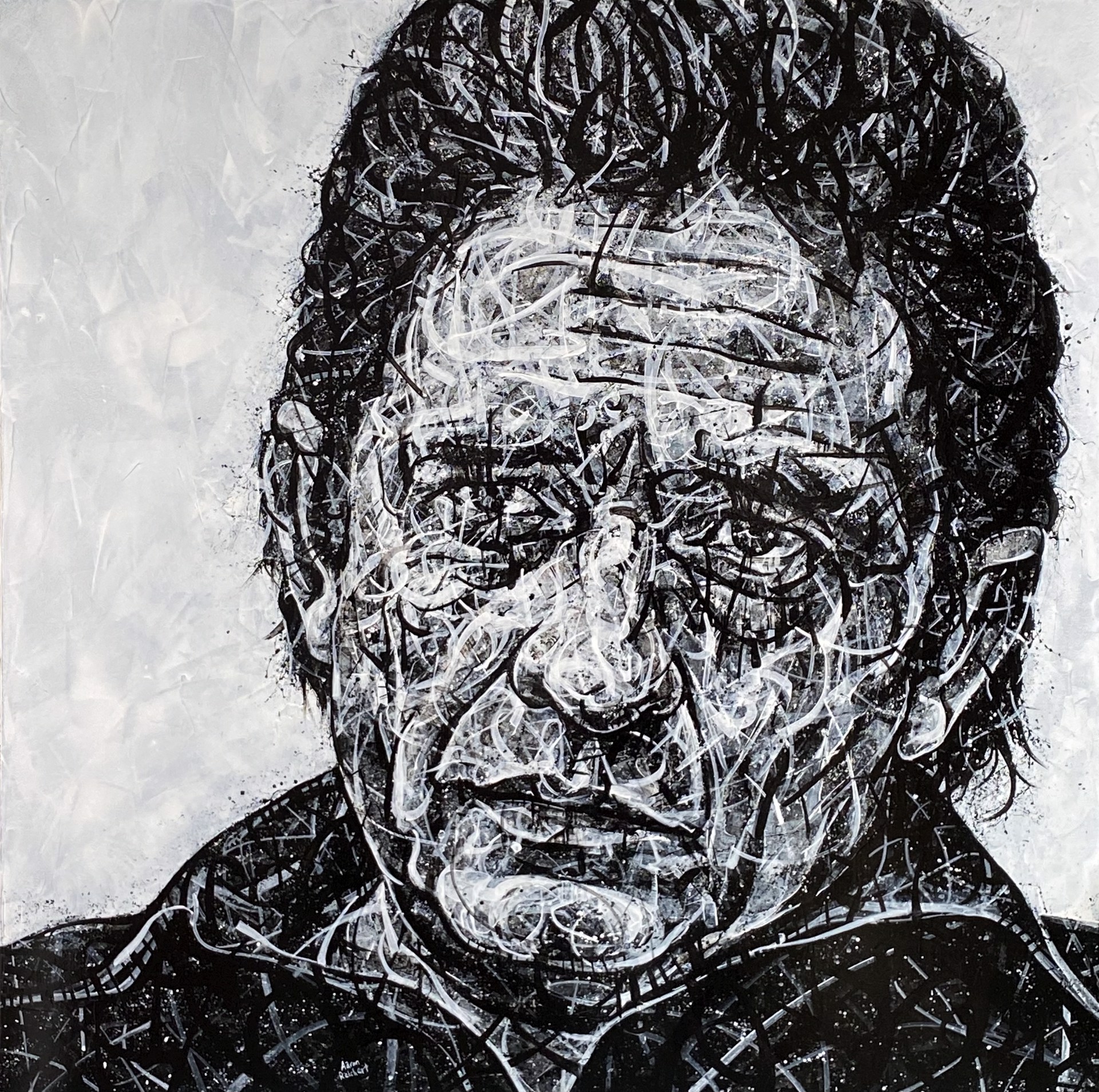 Johnny Cash, Big River by Aaron Reichert