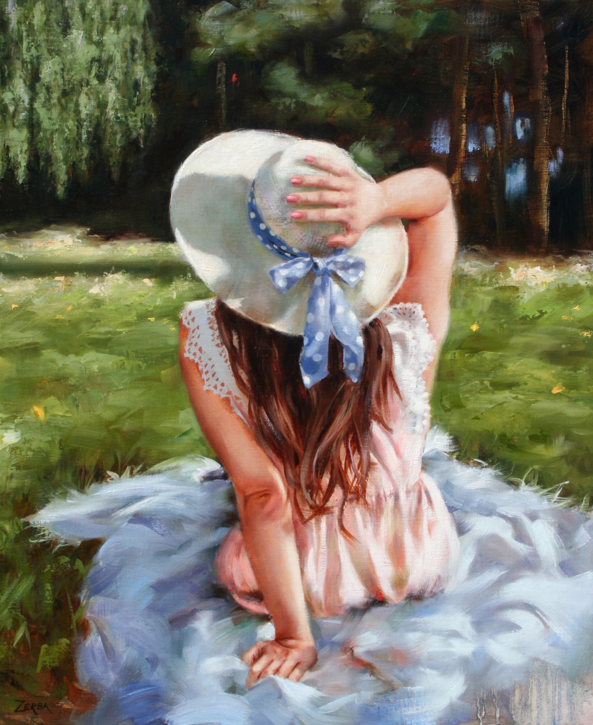 A Beautiful Day For A Hat by Lorna Zerba