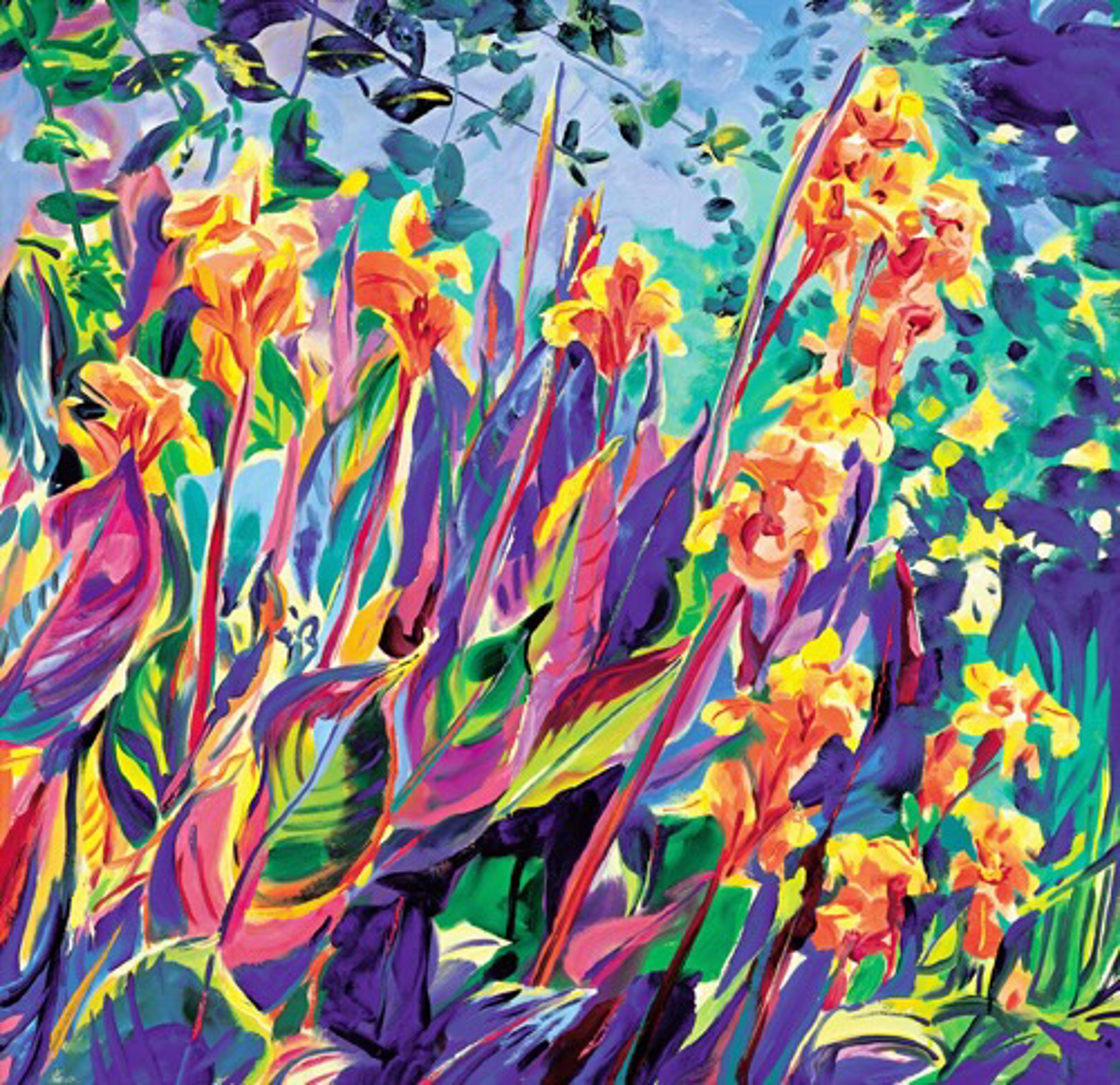 Velvet Cannas by Jan Kasprzycki | Lahaina Galleries