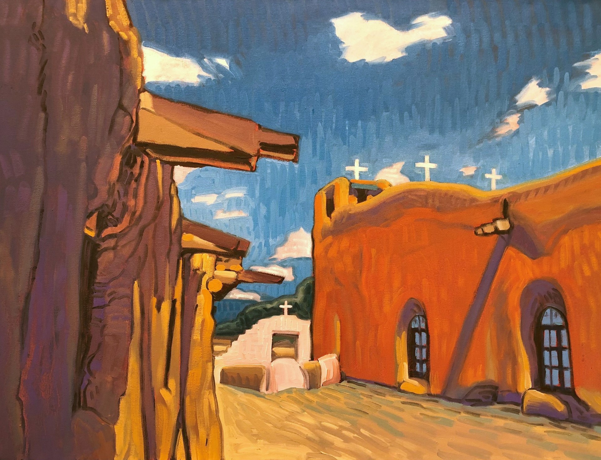 Taos Church by Brad Price