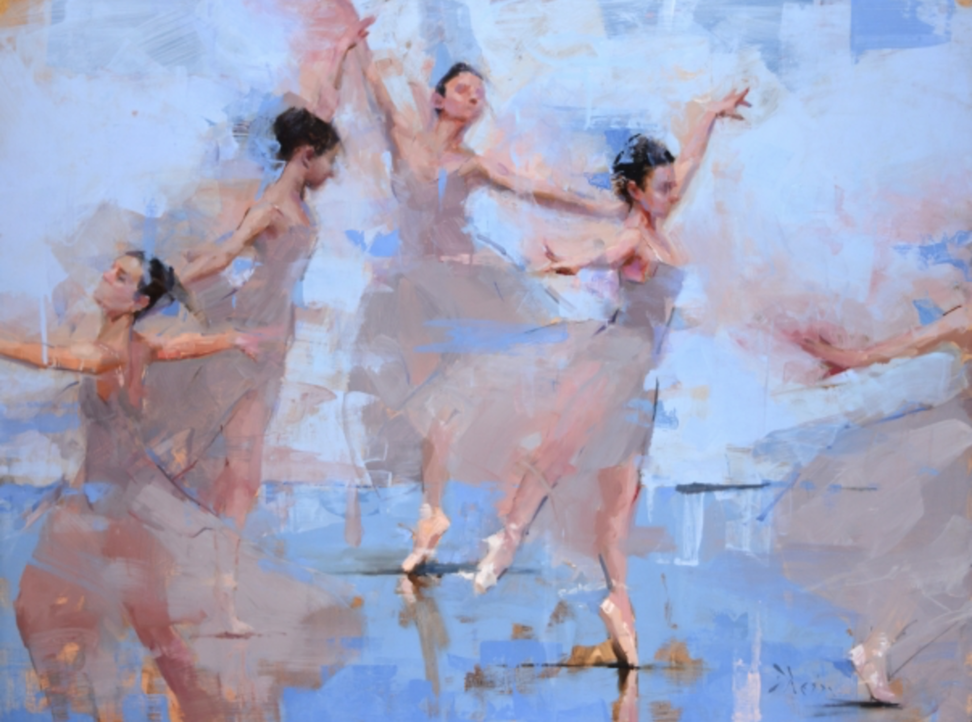 Dancers in Motion by Jacob Dhein