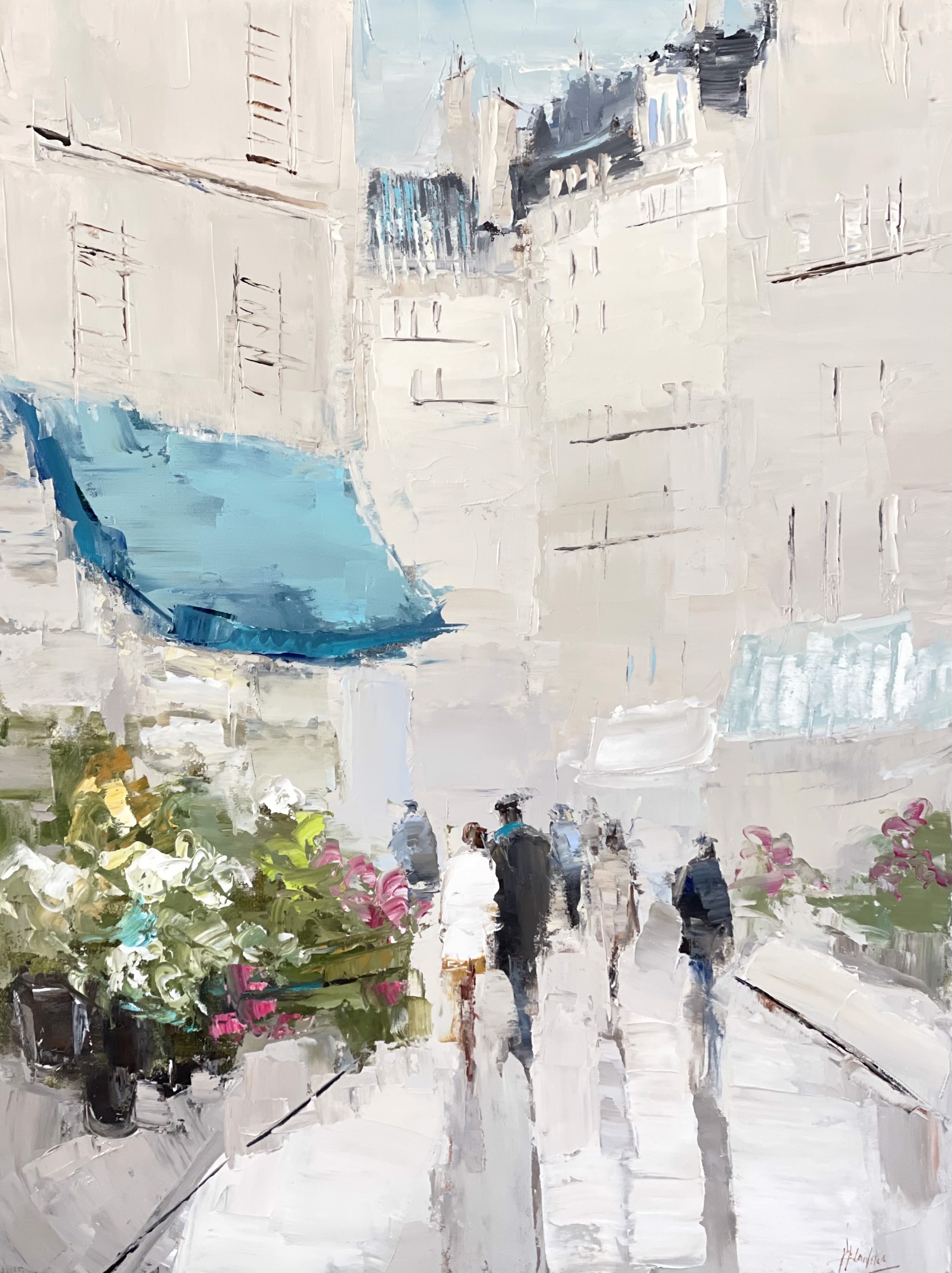 Parisian Flower Shop by Barbara Flowers