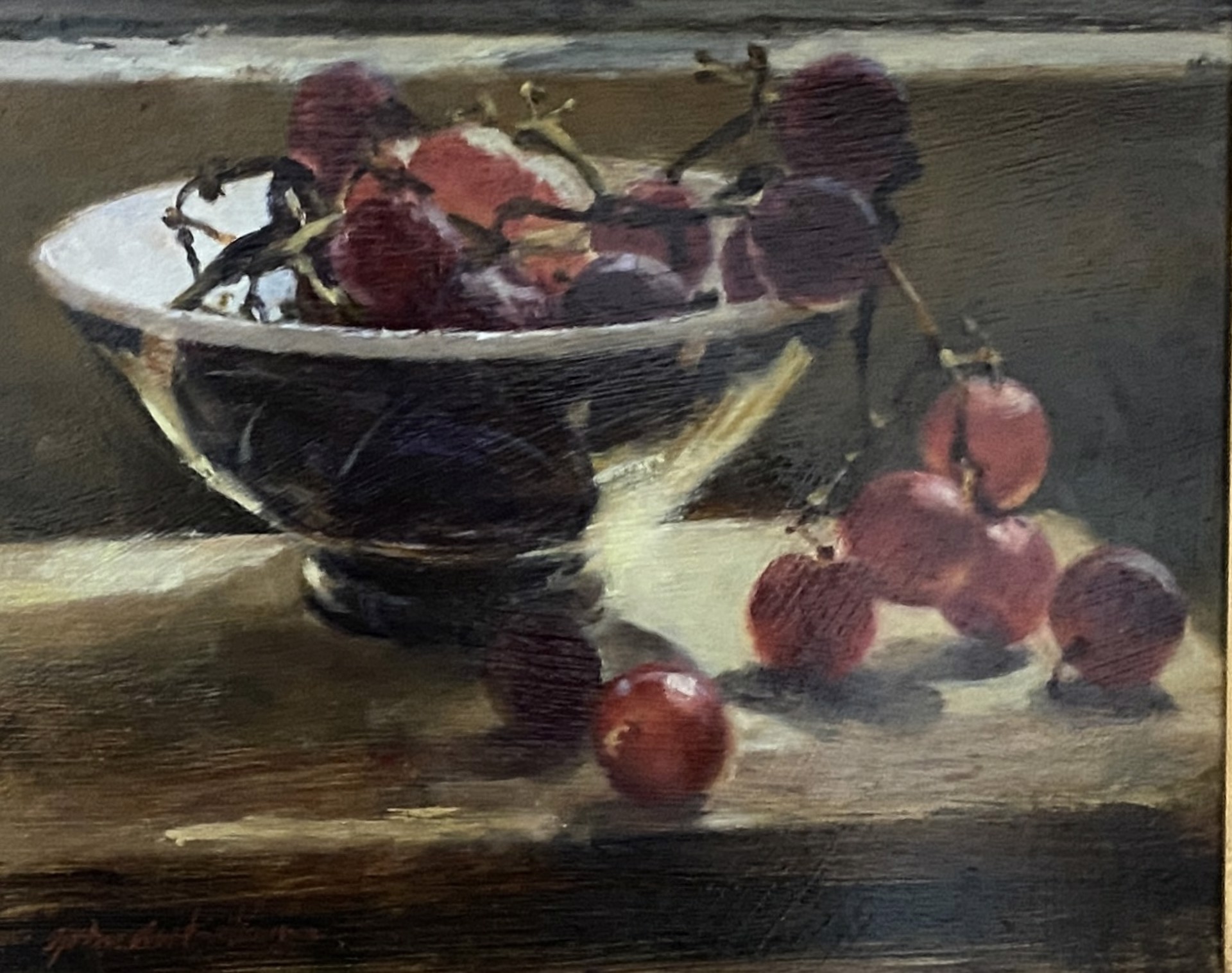 Kitchen Grapes by John Austin Hanna