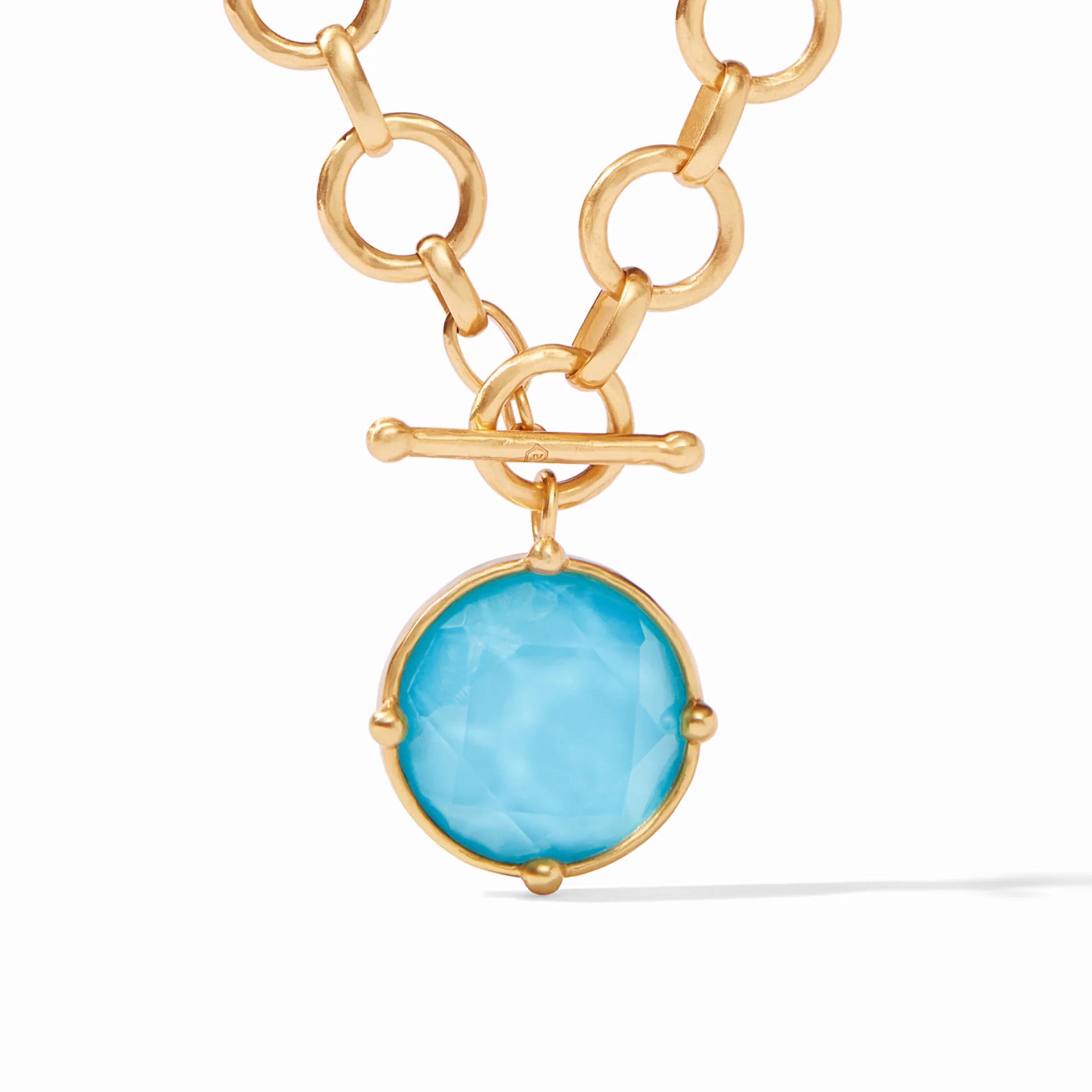 Honeybee Statement Necklace - Pacific Blue by Julie Vos