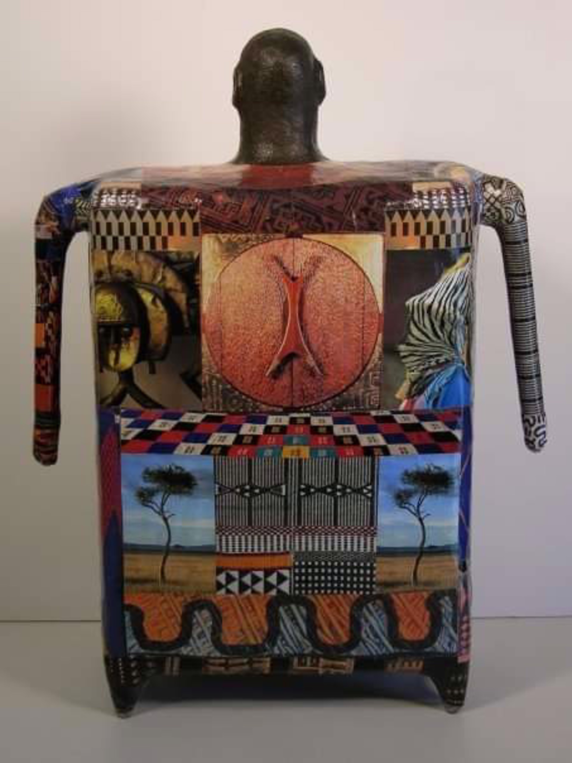 Africa Fetish Figure - Detail - Back by Ron Allen