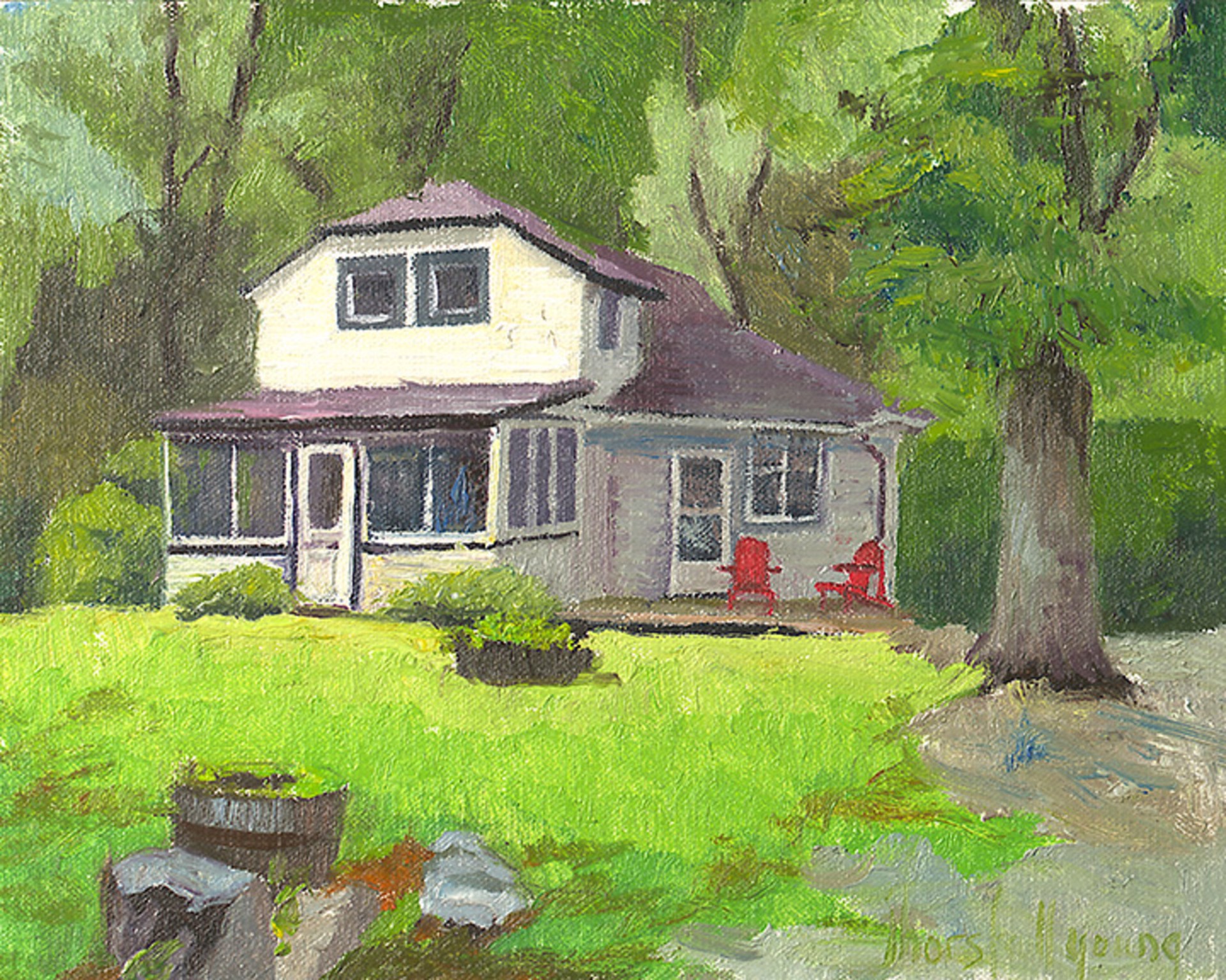Cottage 33 (P37) by Joan Horsfall Young