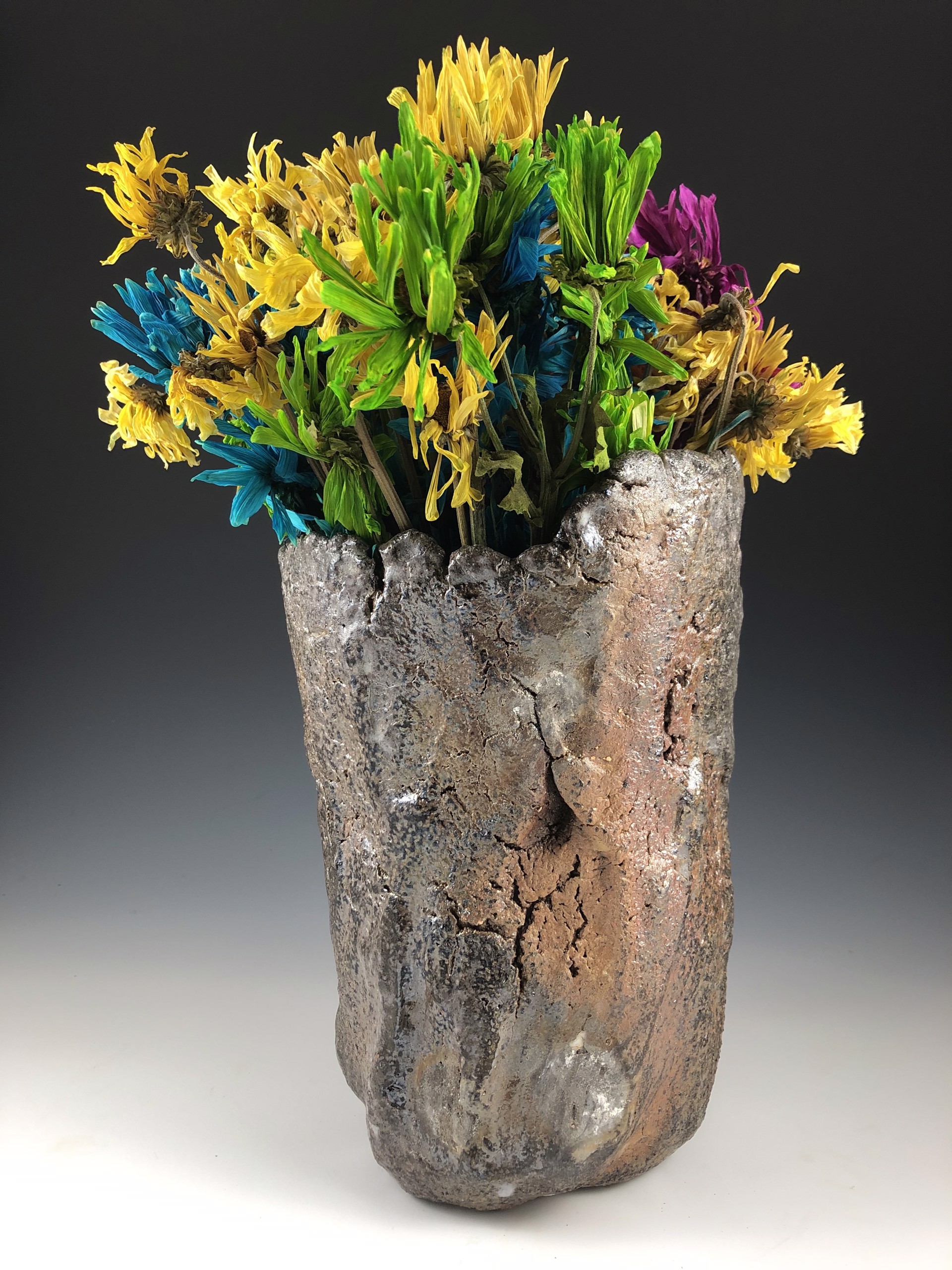 Hawk Vase by Christopher St. John