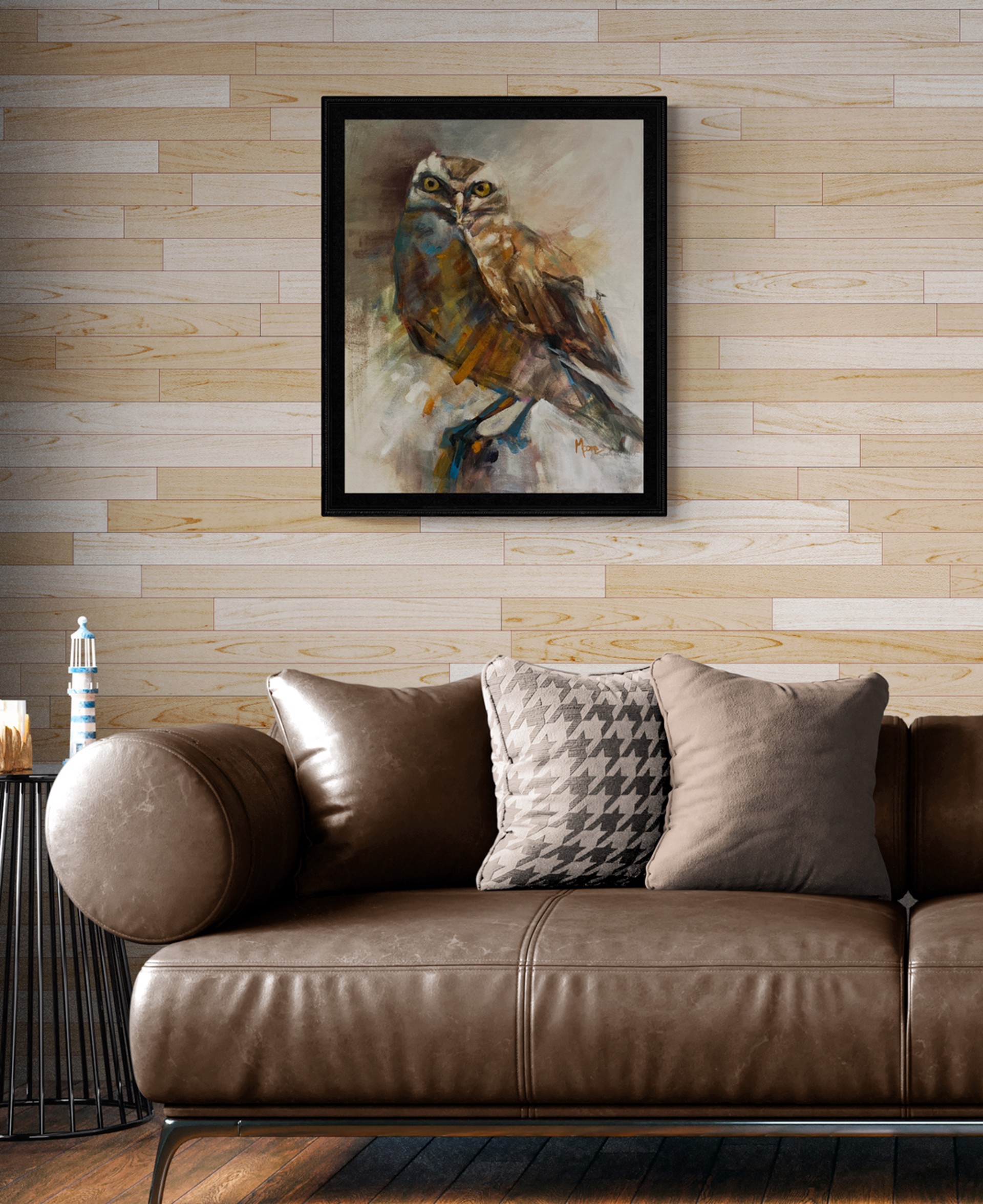 Burrowing Owl 2 by Andrea Moore