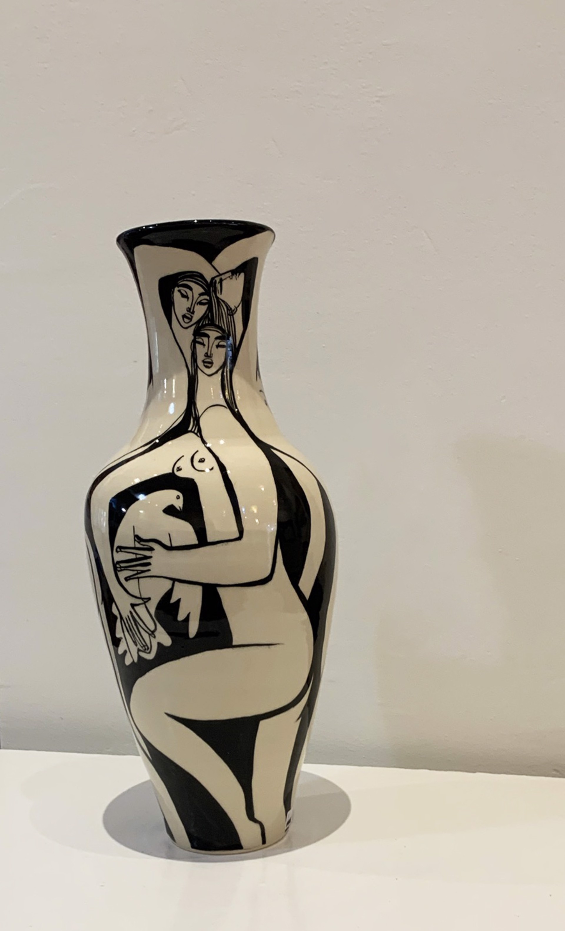 Hold On To Peace Vase #1 by Ken and Tina Riesterer