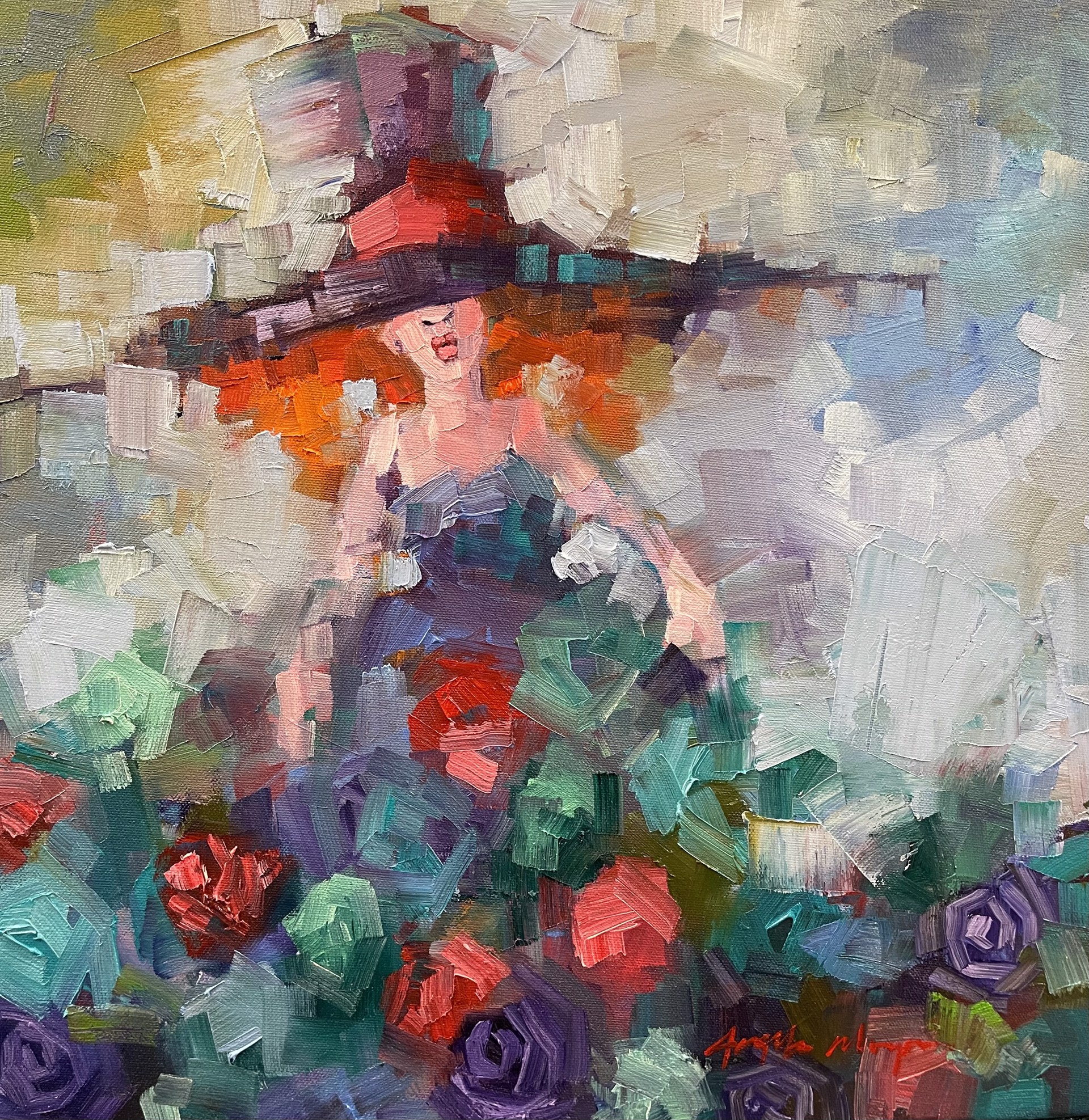 study: in order and hue by Angela Morgan