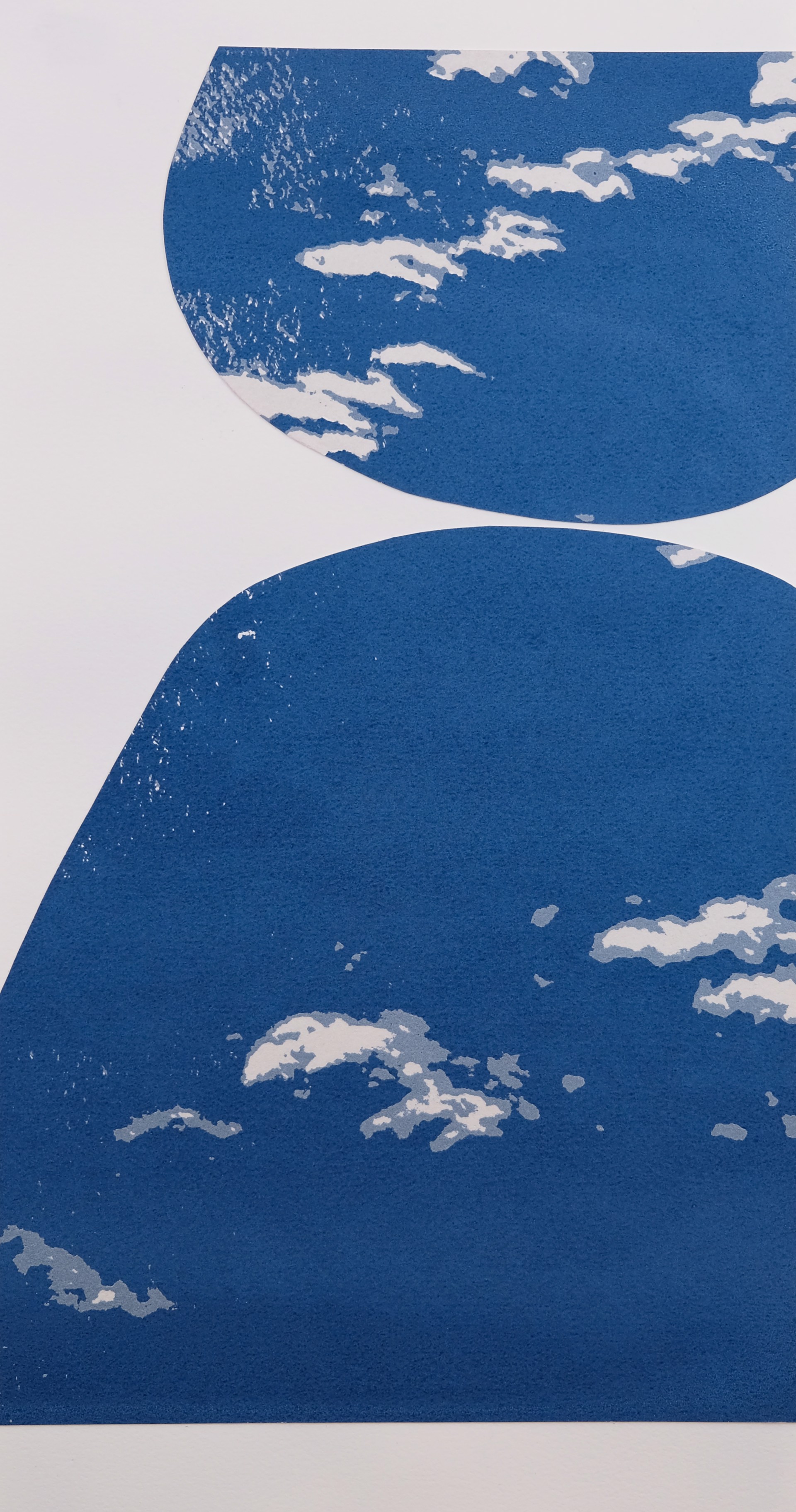 above the clouds III by Julie Shelton Snyder