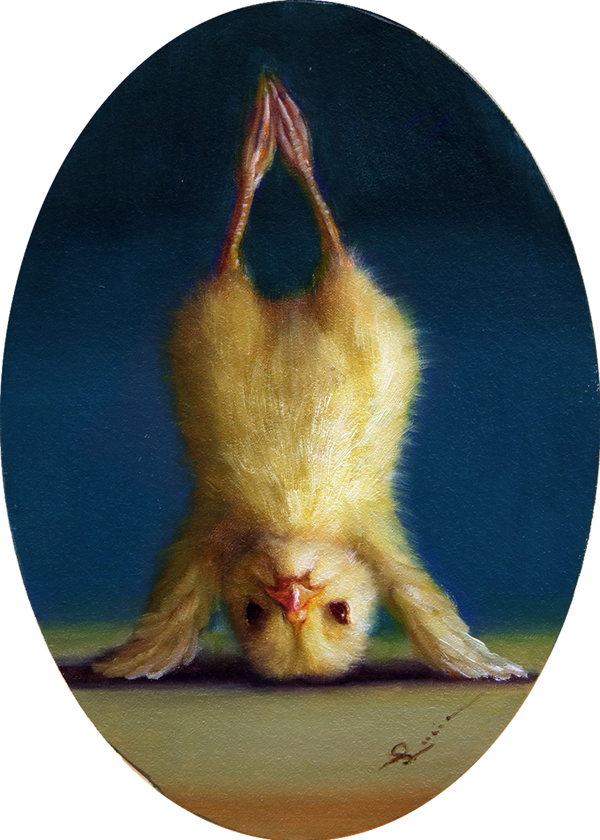 Yoga Chick 6 by Lucia Heffernan
