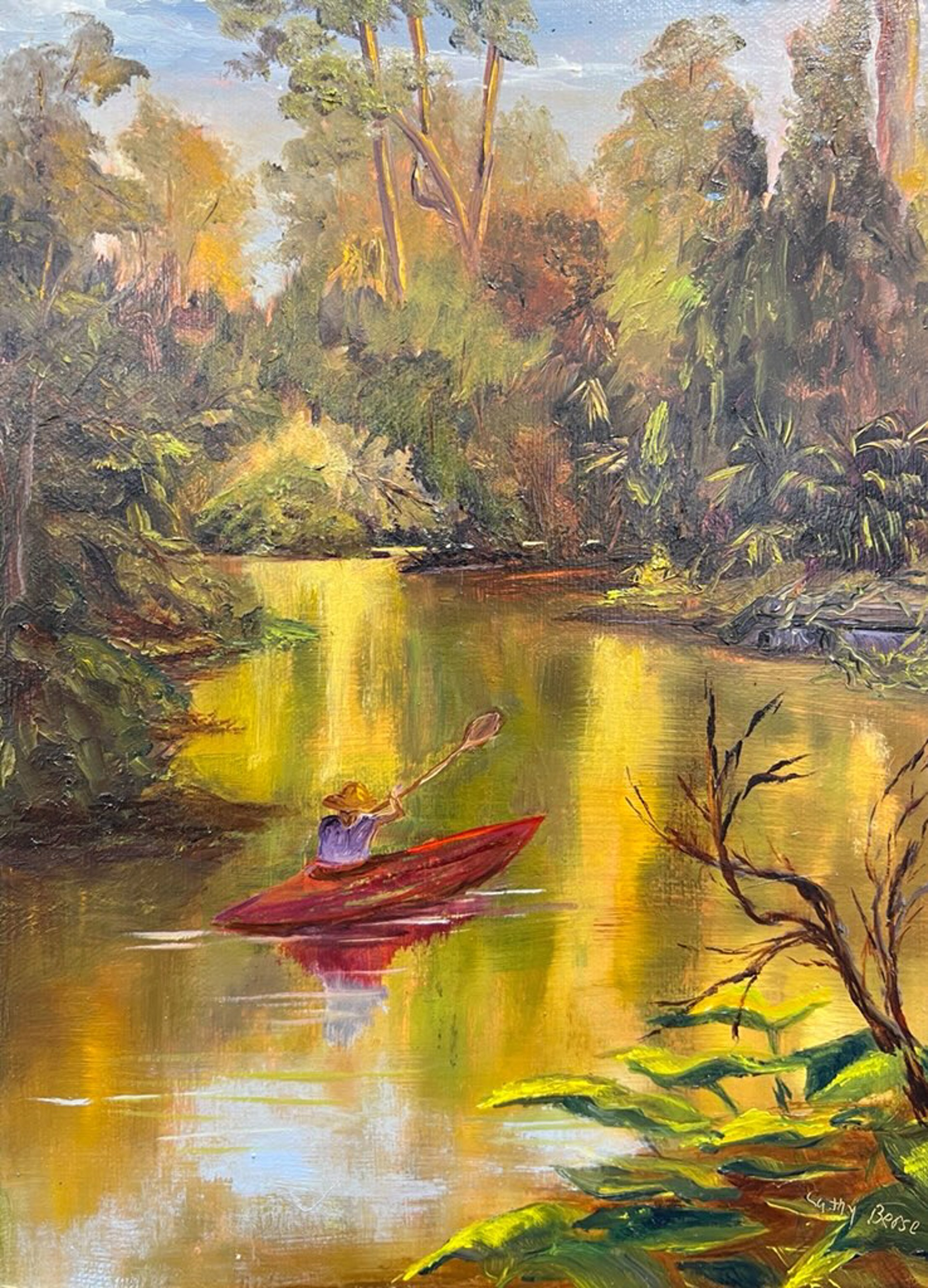 Paddle On - SOLD by Cathy Berse