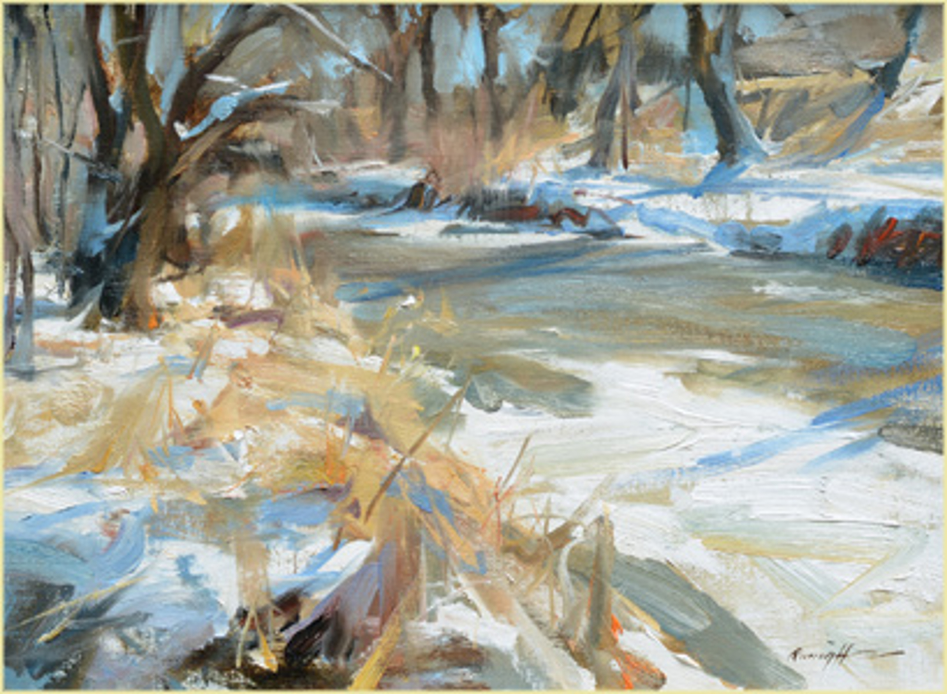 Cherry Creek in January by Quang Ho