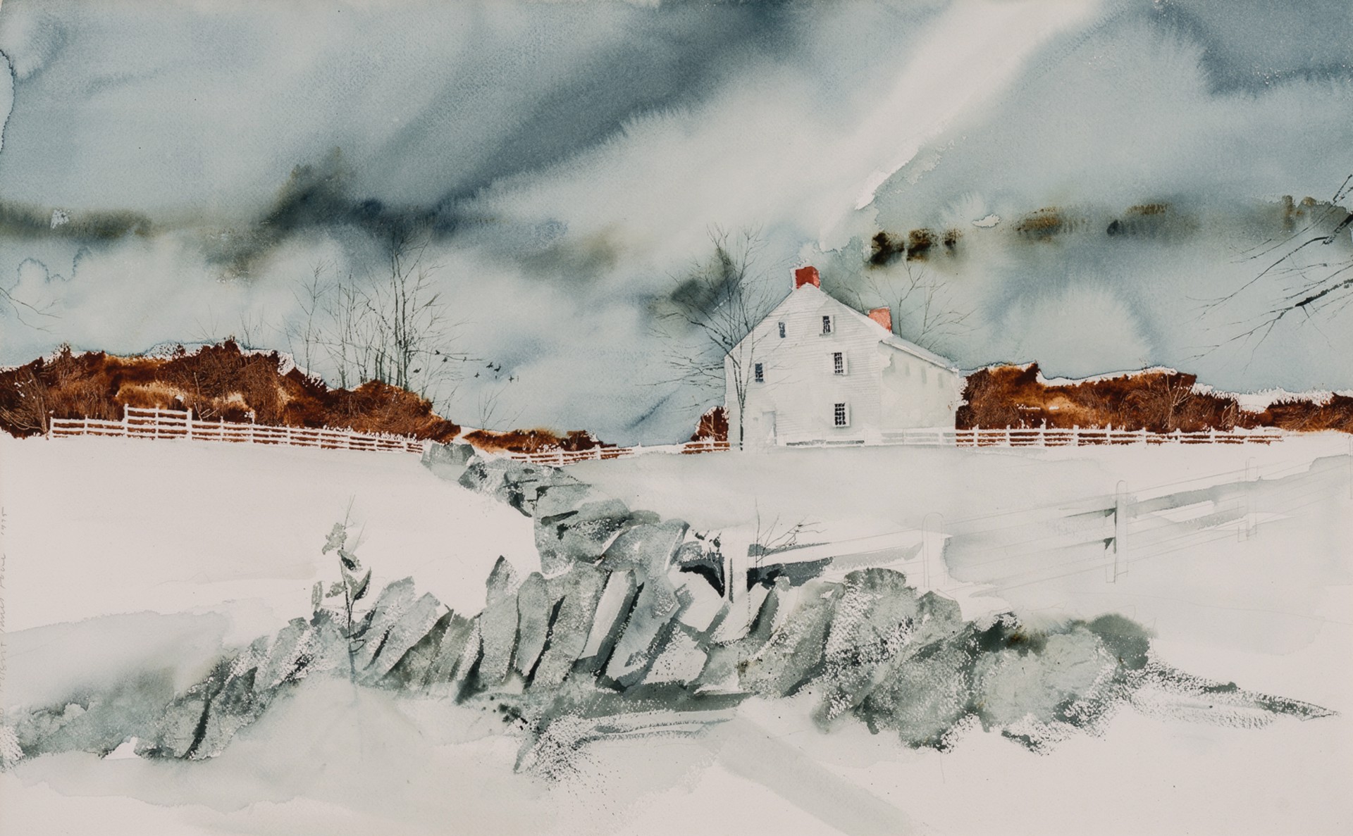 THE MEETING HOUSE, PLEASANT HILL by Robert James Foose