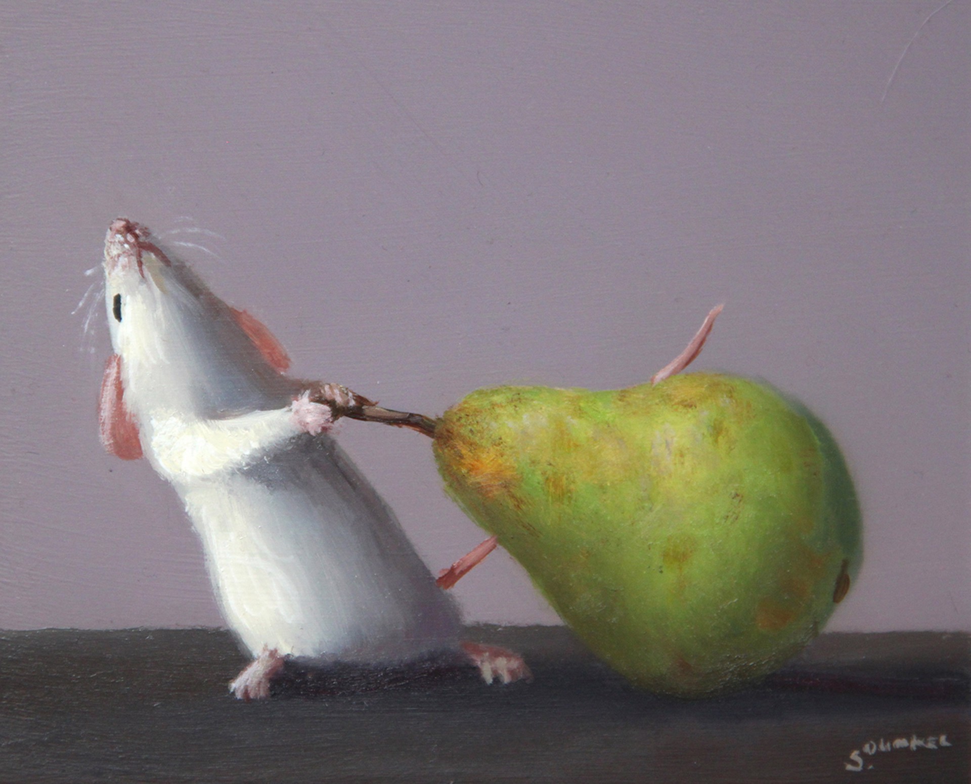 Pear Takeout by Stuart Dunkel