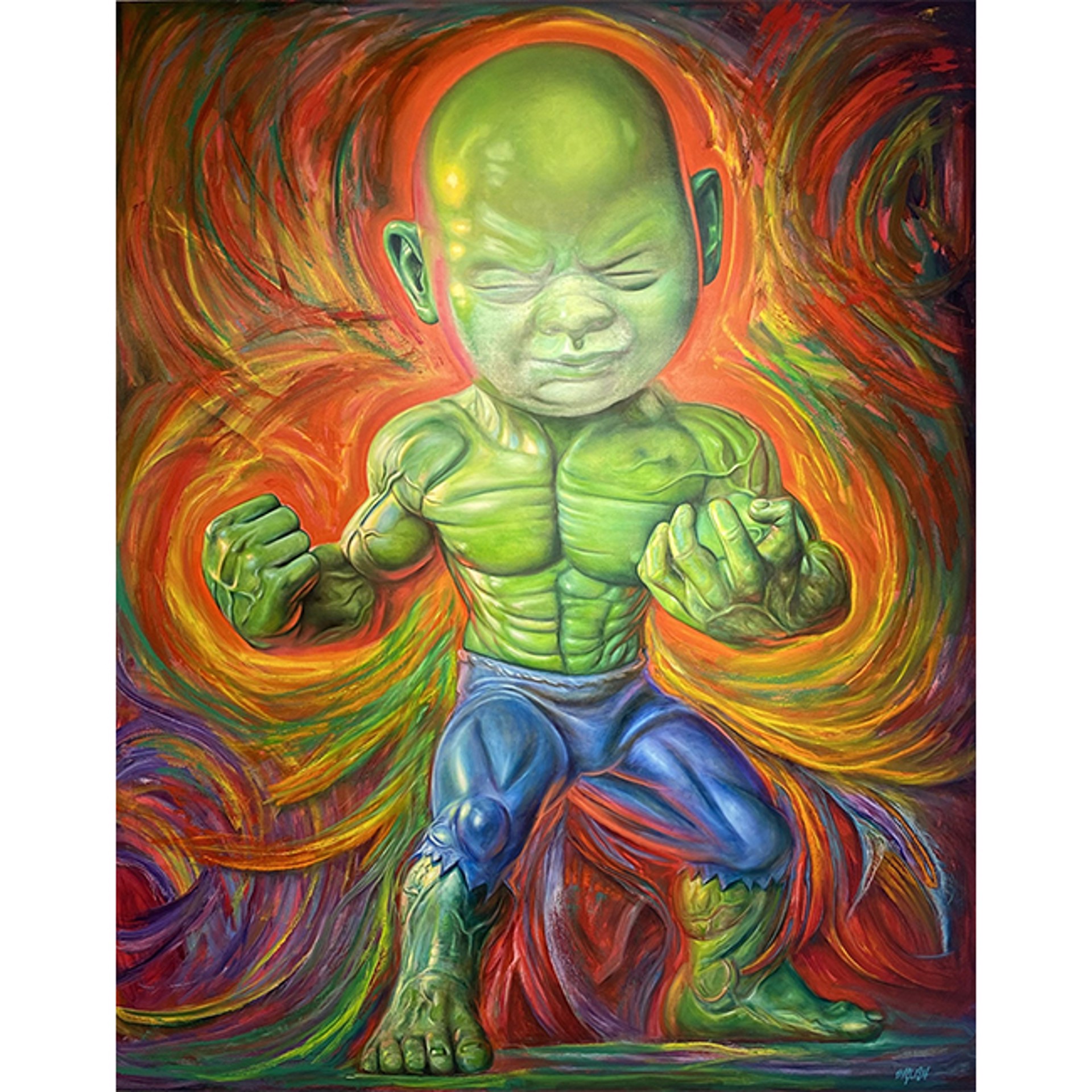 Expressionist  Temper Tot by Ron English