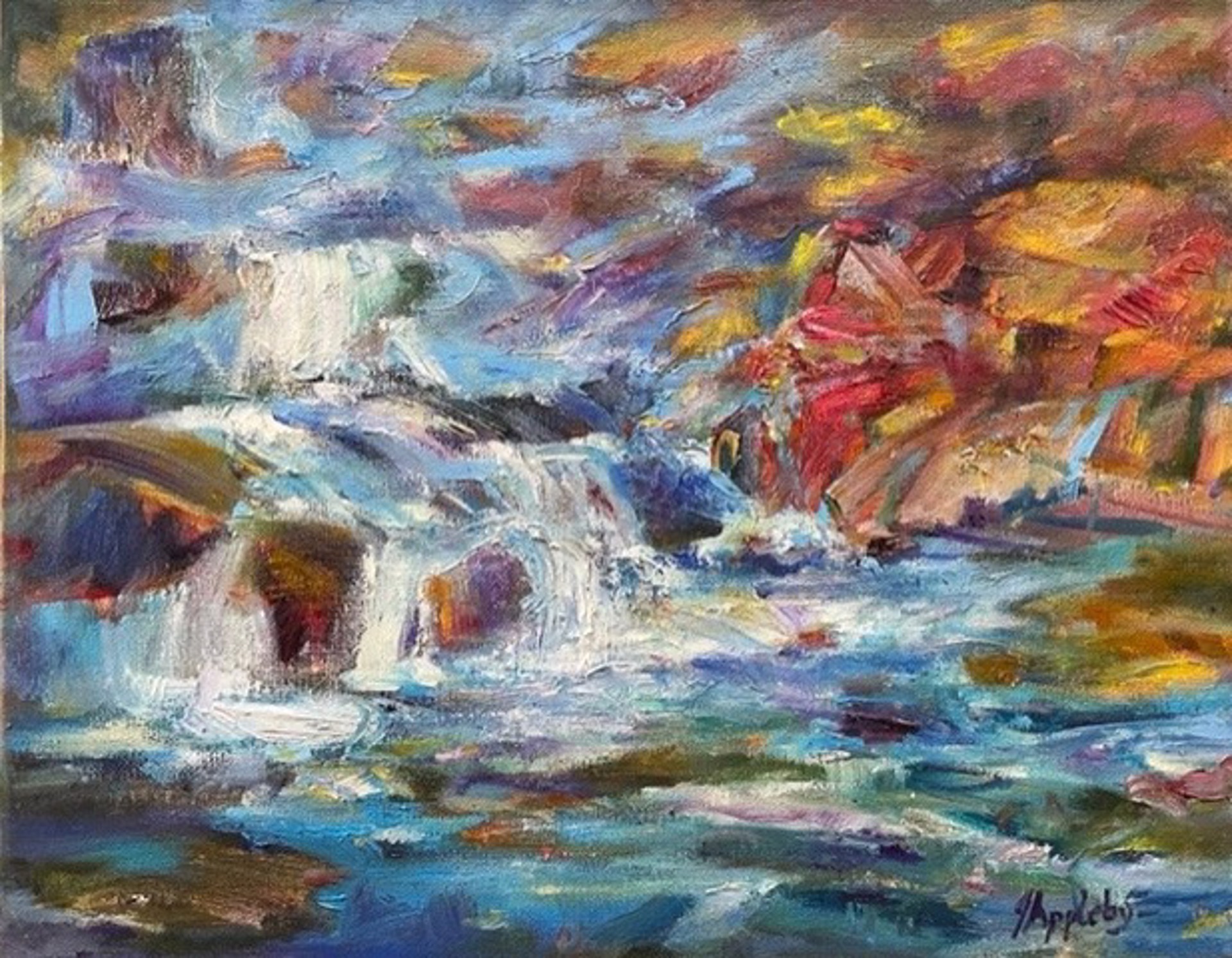 Bow Falls by Jane Appleby