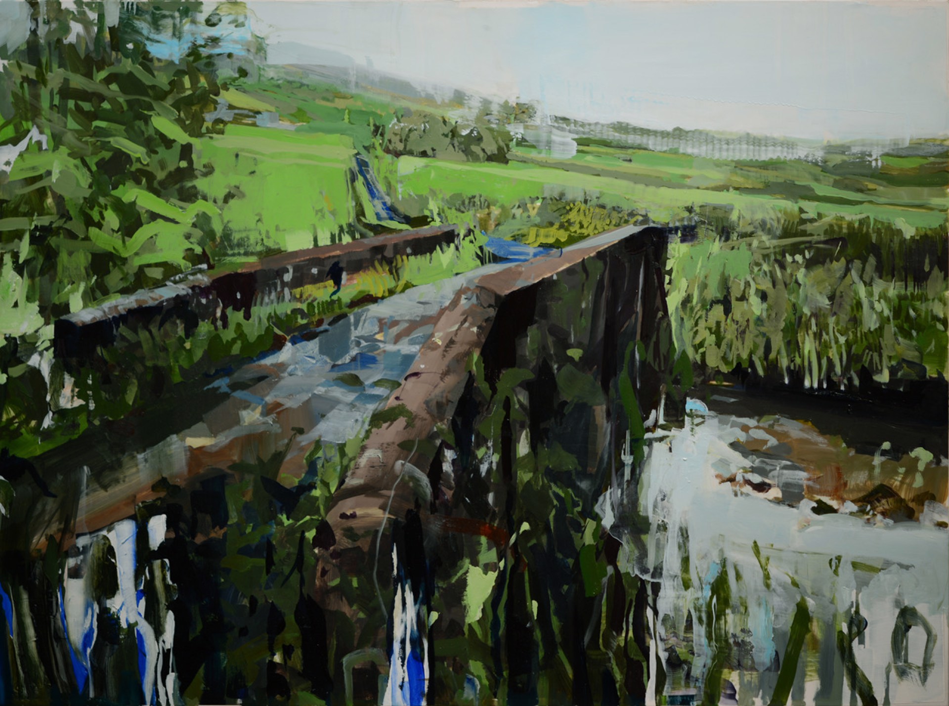Bridge over Scalagegh River by Alex Kanevsky