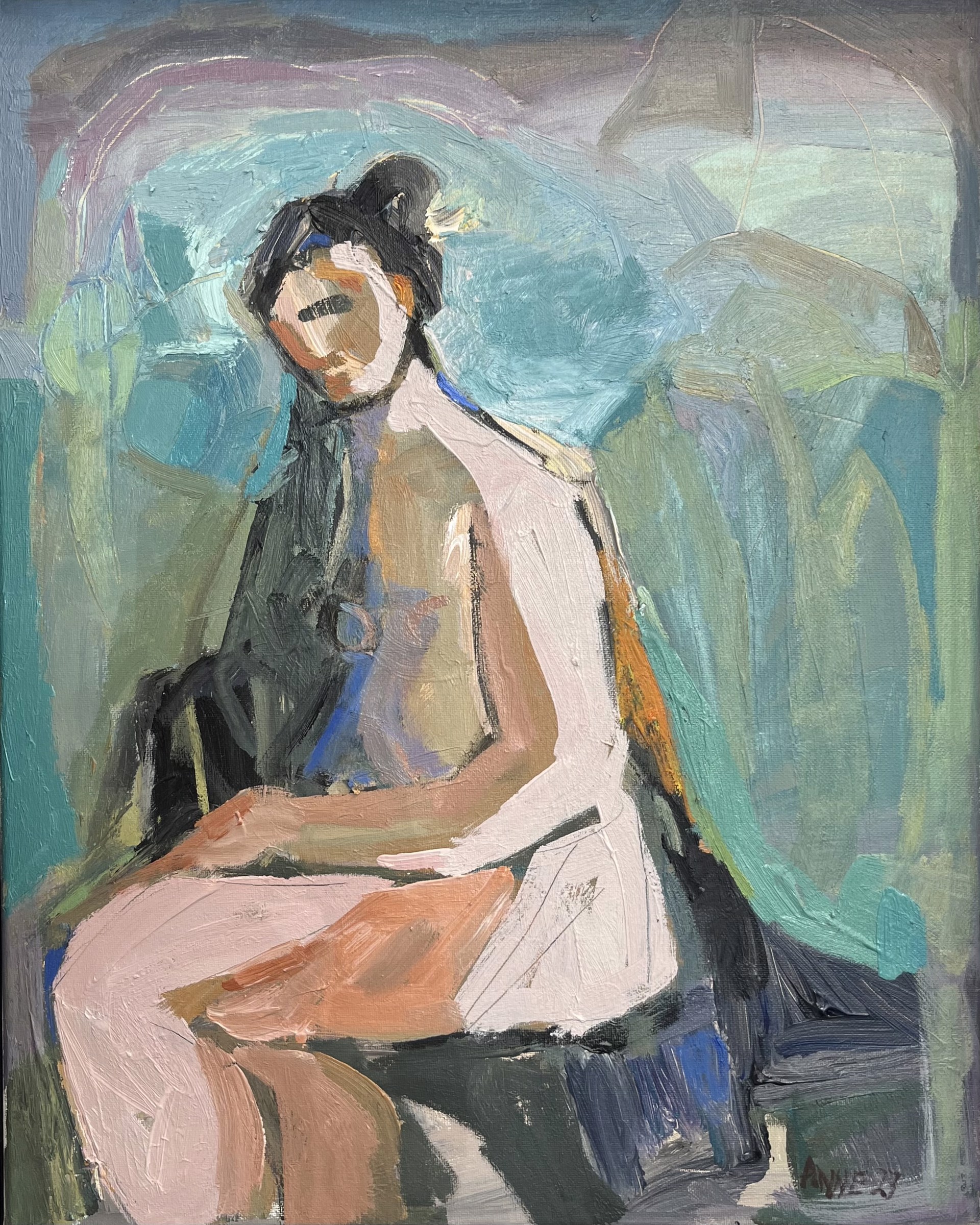 Seated with Poise by Anne Darby Parker