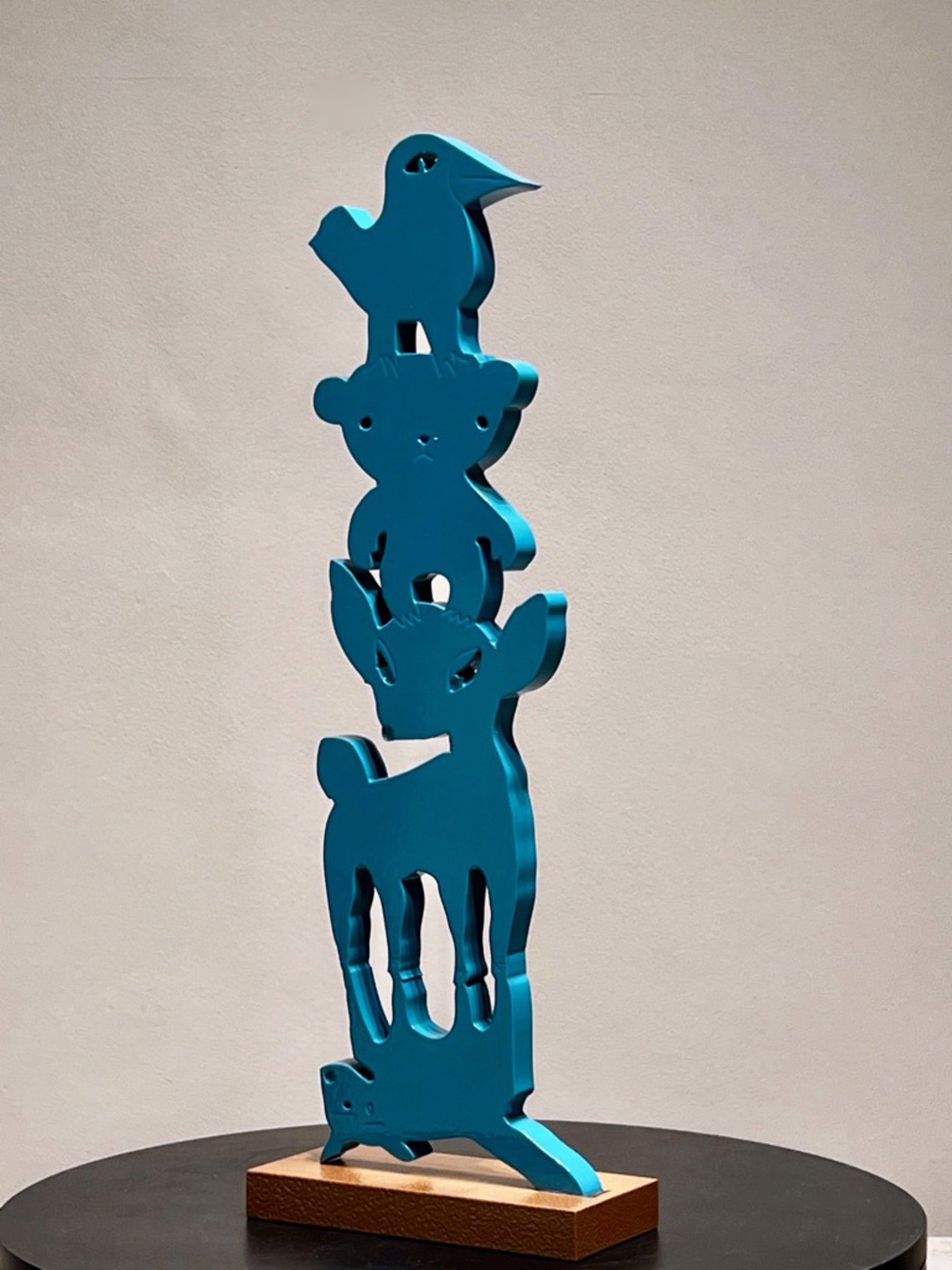 Small Animal Stack- turquoise by Melanie A. Yazzie