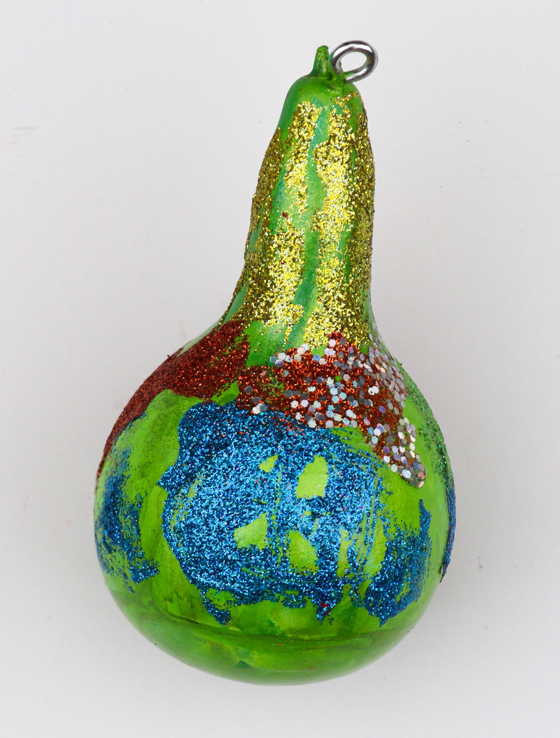 Abstract Glitter (gourd ornament) by Imani Turner