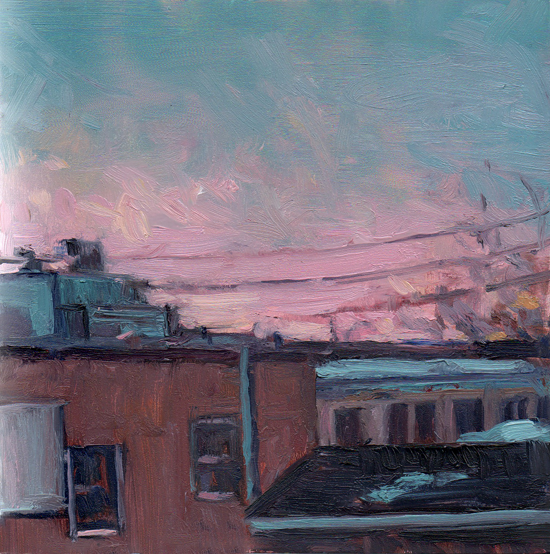 Rooftops by Mary Flack