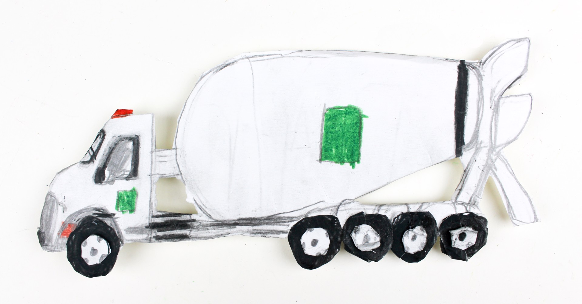 Cement Truck by Michael Haynes