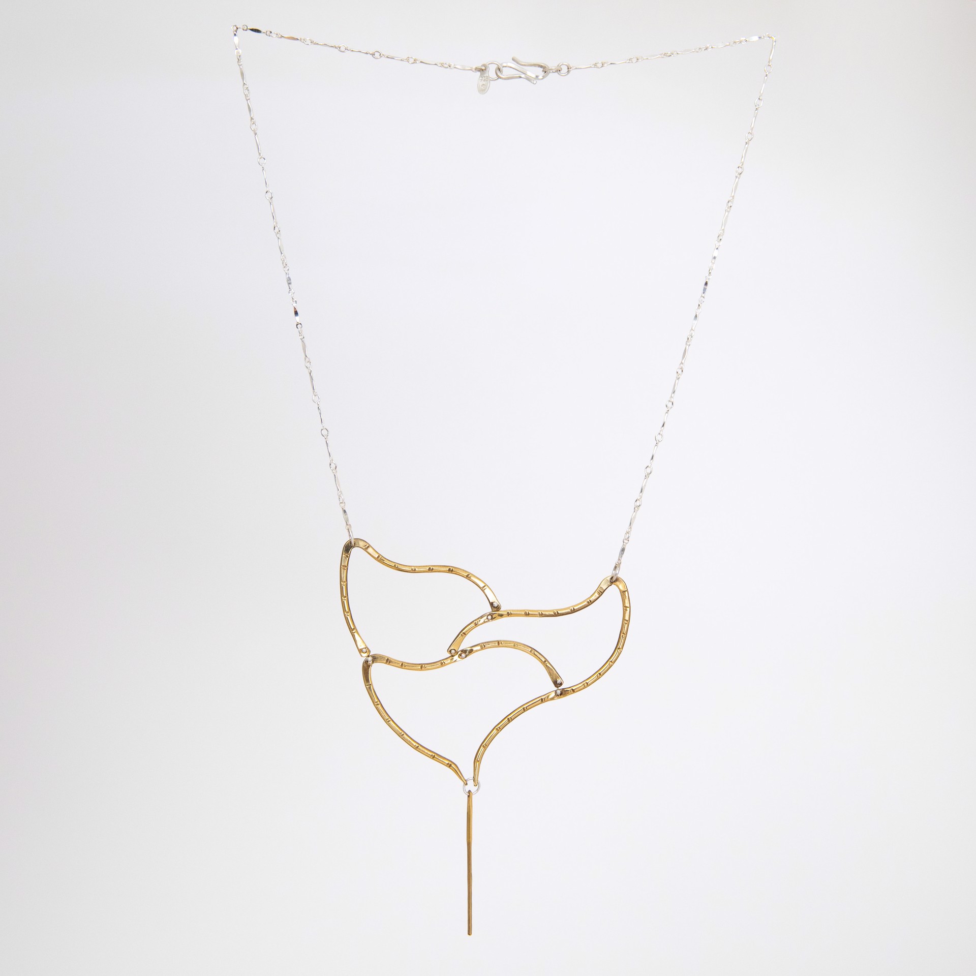 Agave Necklace - Brass by Clementine & Co. Jewelry