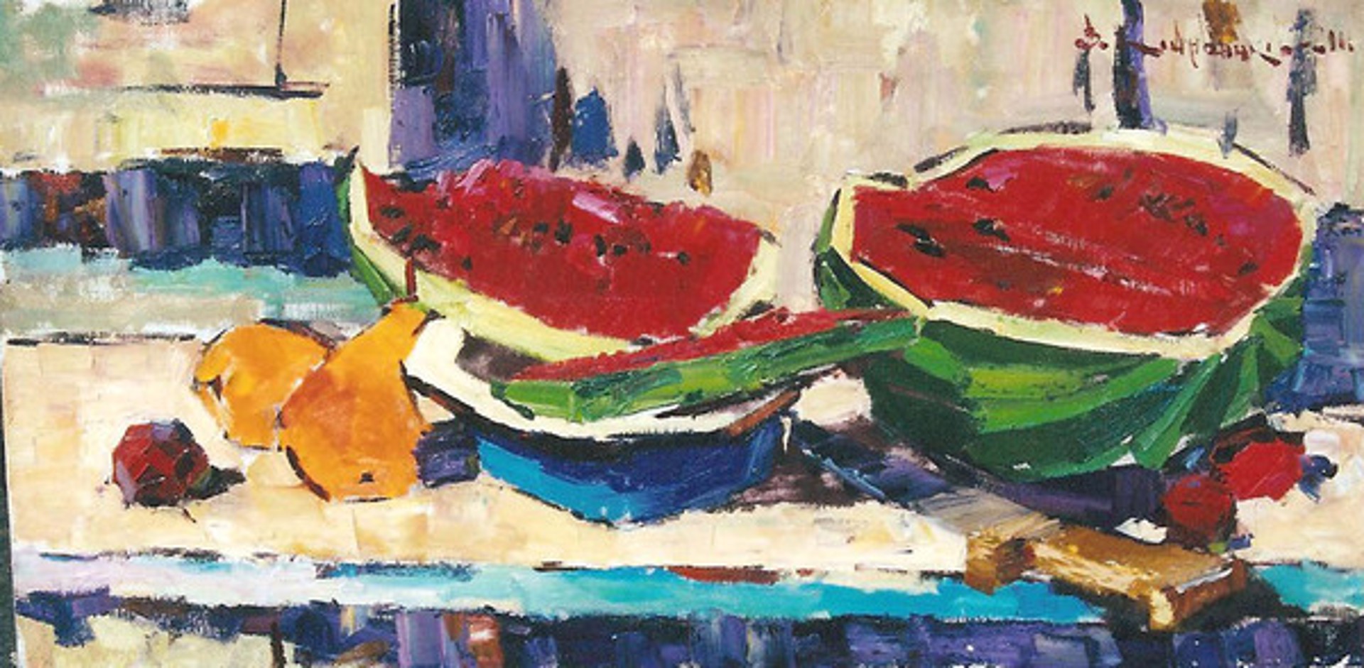 Watermelons, Pears… by Vladimir Kozhevnikov
