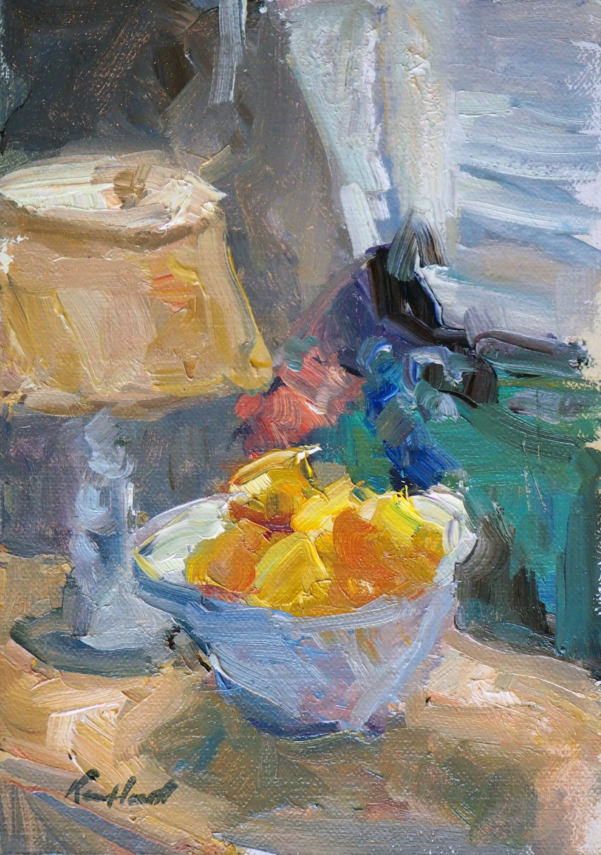 Lemons in Sunlight by Karen Hewitt Hagan