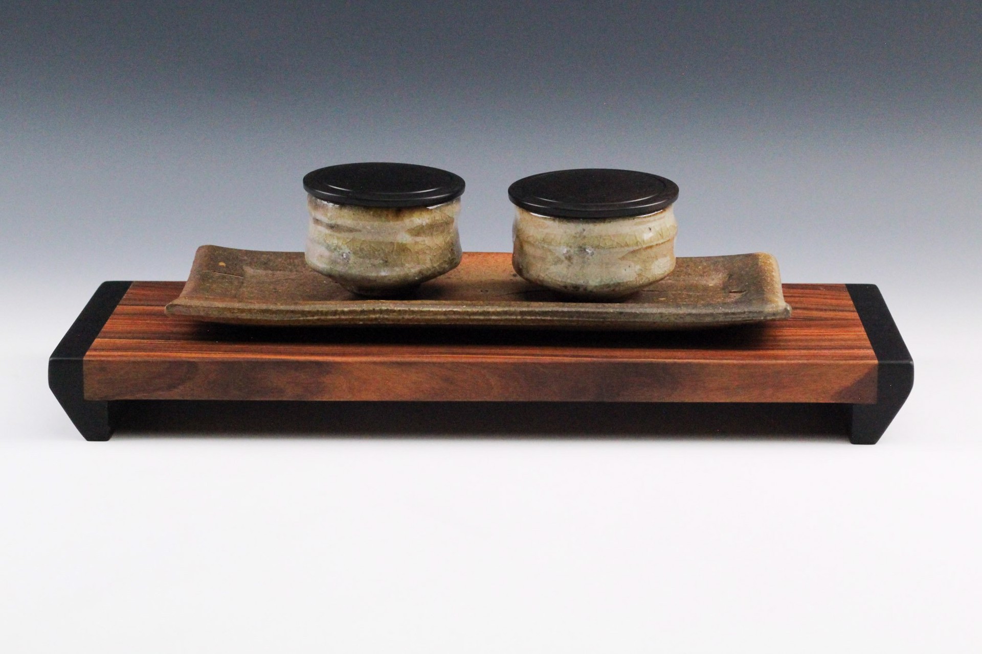 Sushi Tray & Dipping Dishes by Reid Schoonover