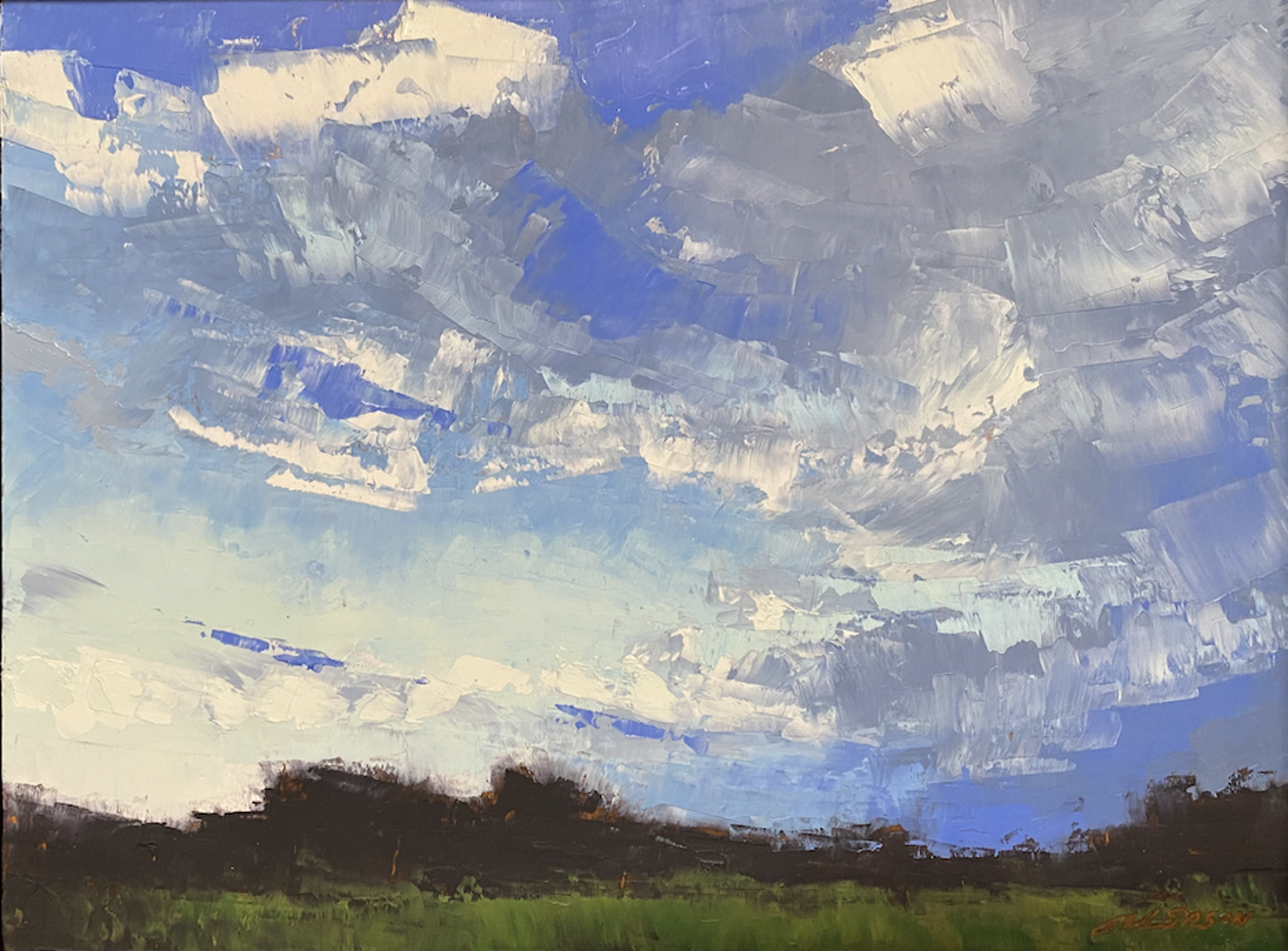 Summer, Evening Sky by Mary Gilkerson