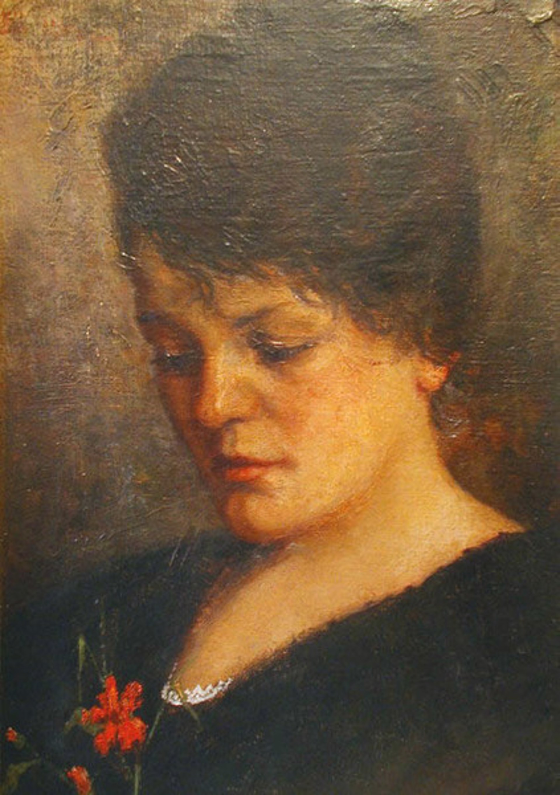 Portrait of Wife by Mikhail F. Shemyakin
