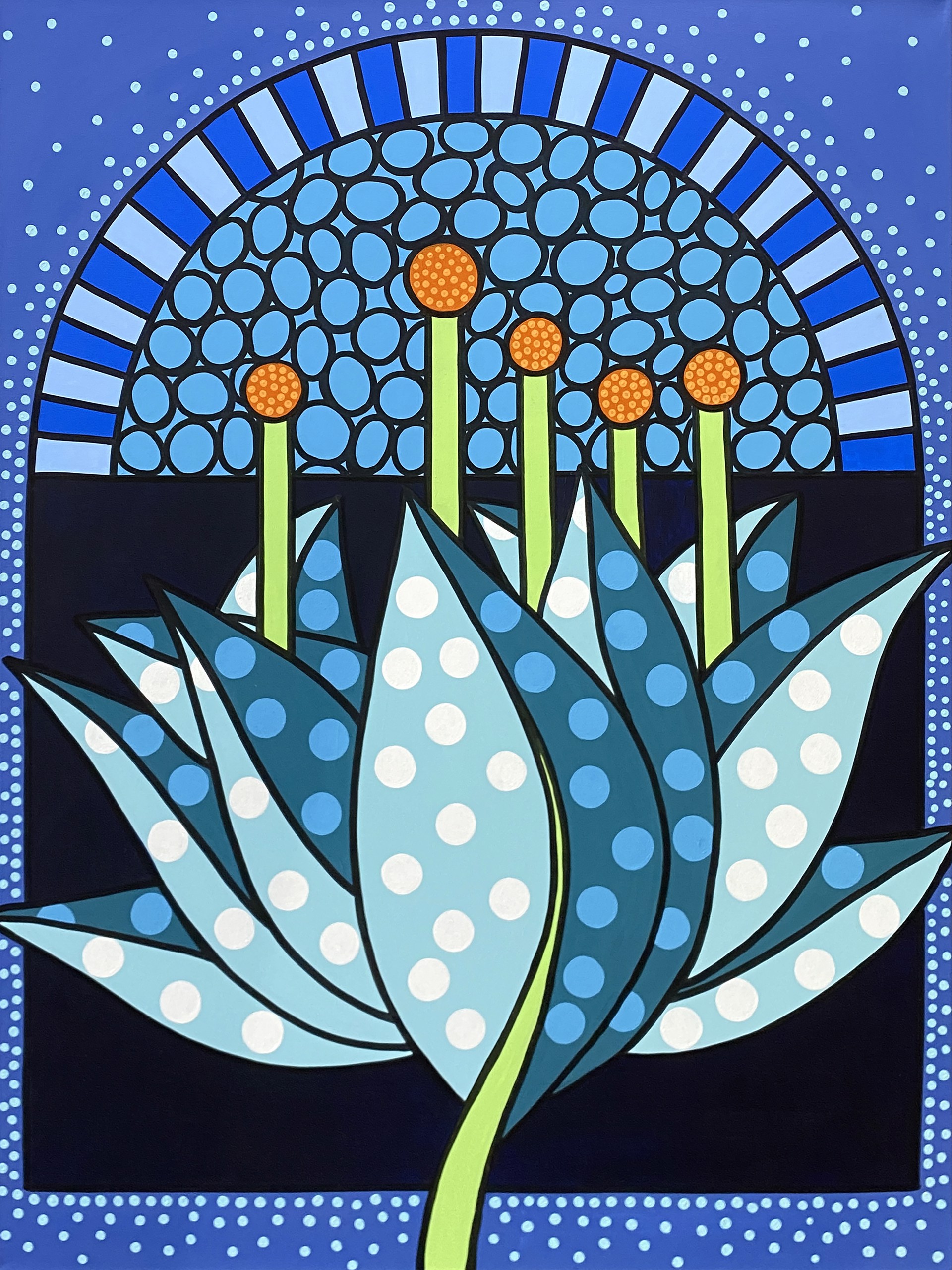 Color Series Blue Bloom by Kyllan Maney